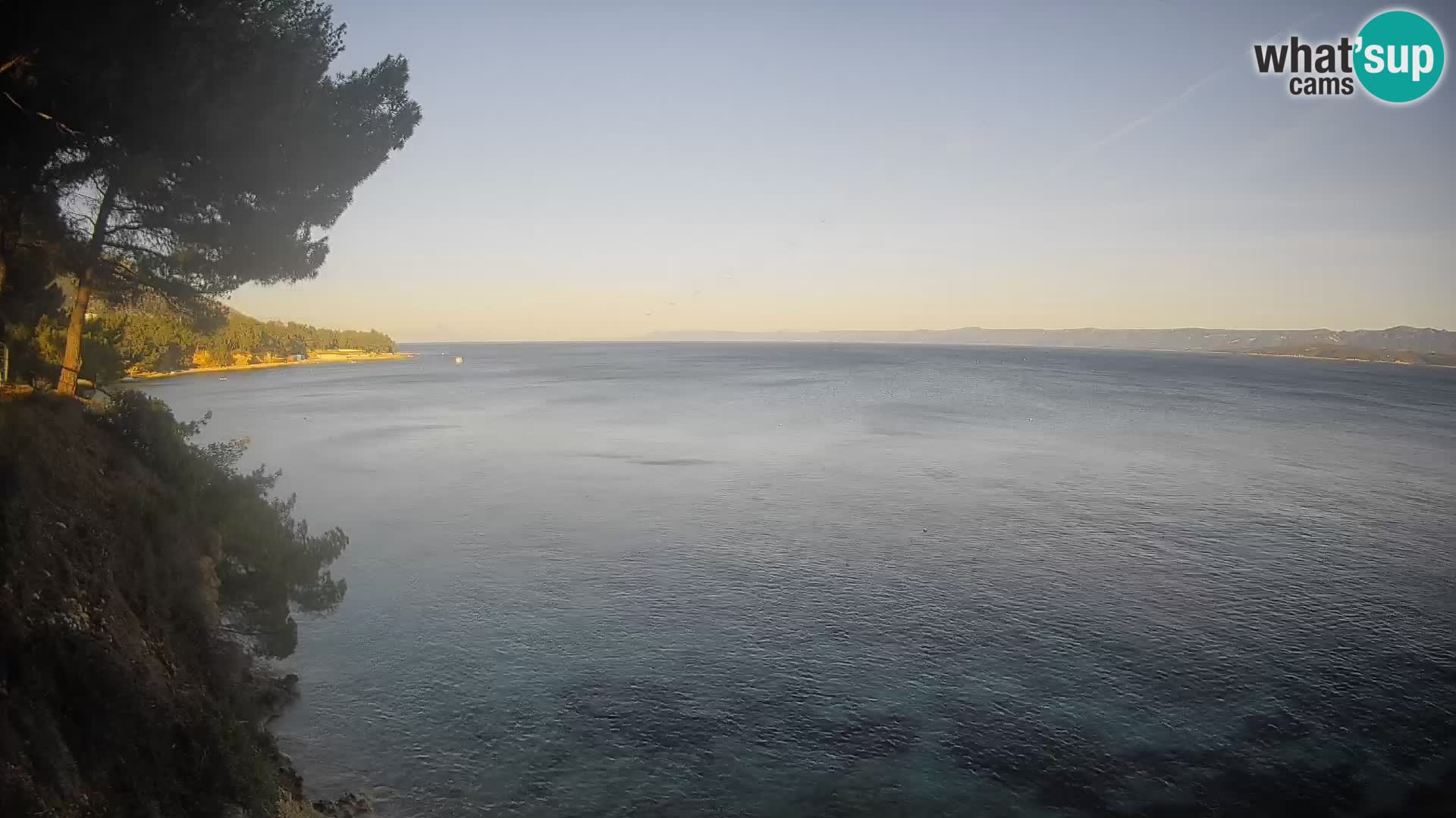 Webcam Potočine Beach Bol – Live View of Borak Beach, Brač Island