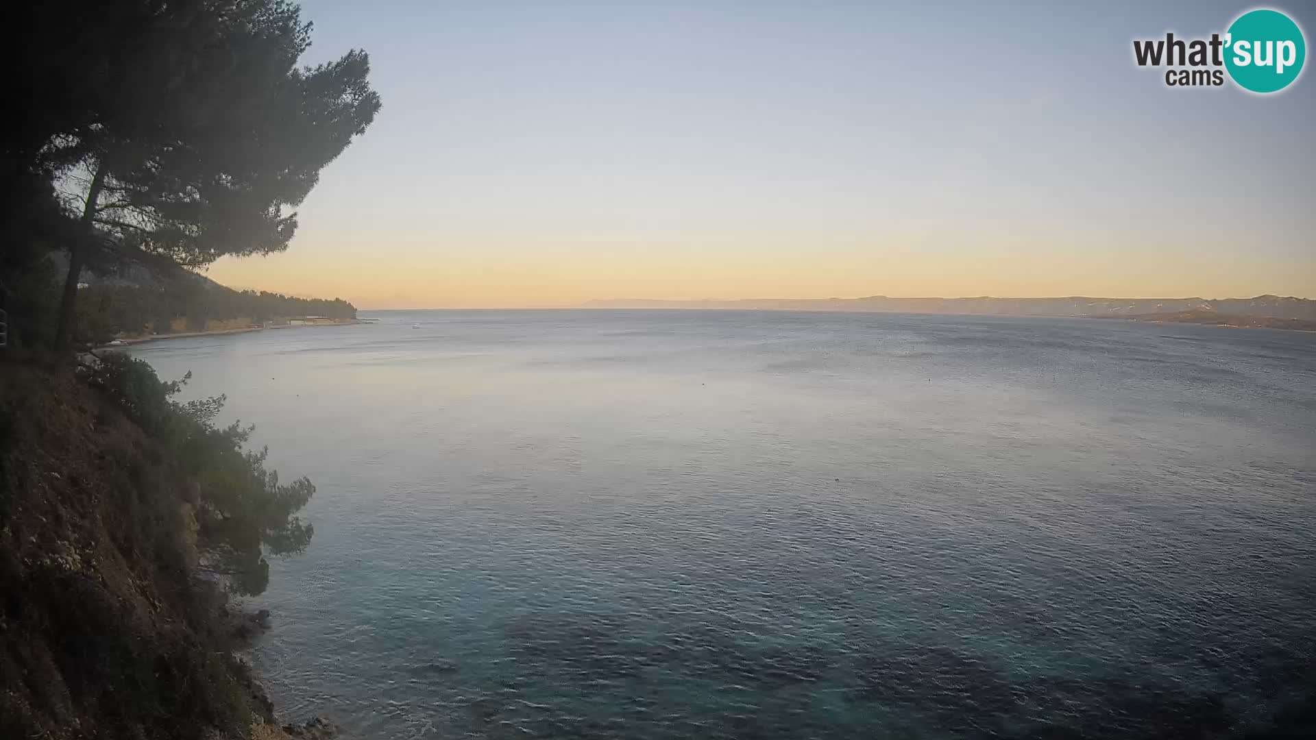 Web kamera Potočine Bol – Pogled uživo na plažu Borak, otok Brač