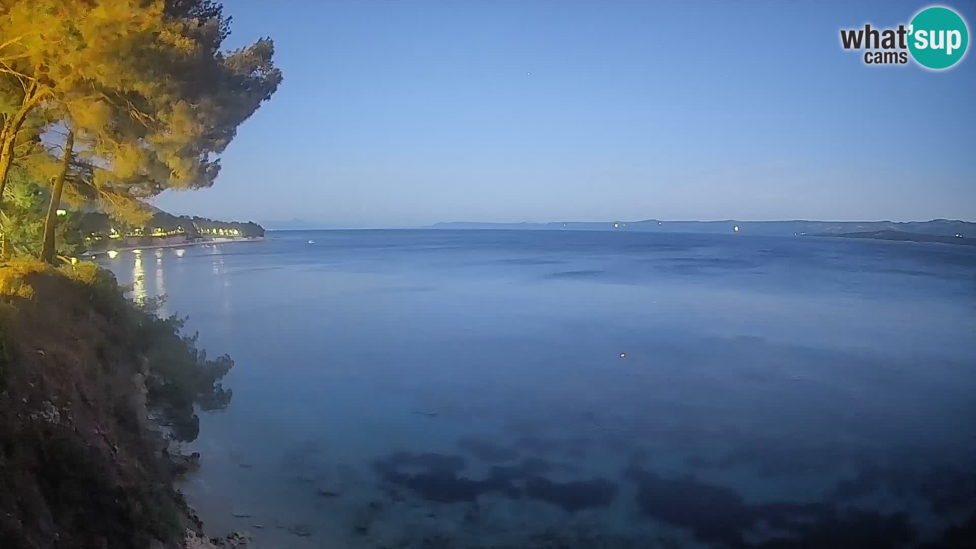 Webcam Strand Potočine Bol – Liveblick auf Borak Beach, Insel Brač