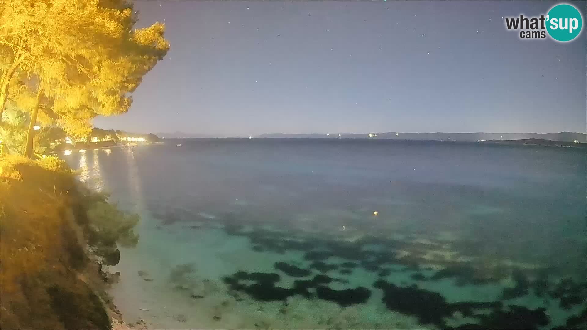 Webcam Potočine Beach Bol – Live View of Borak Beach, Brač Island