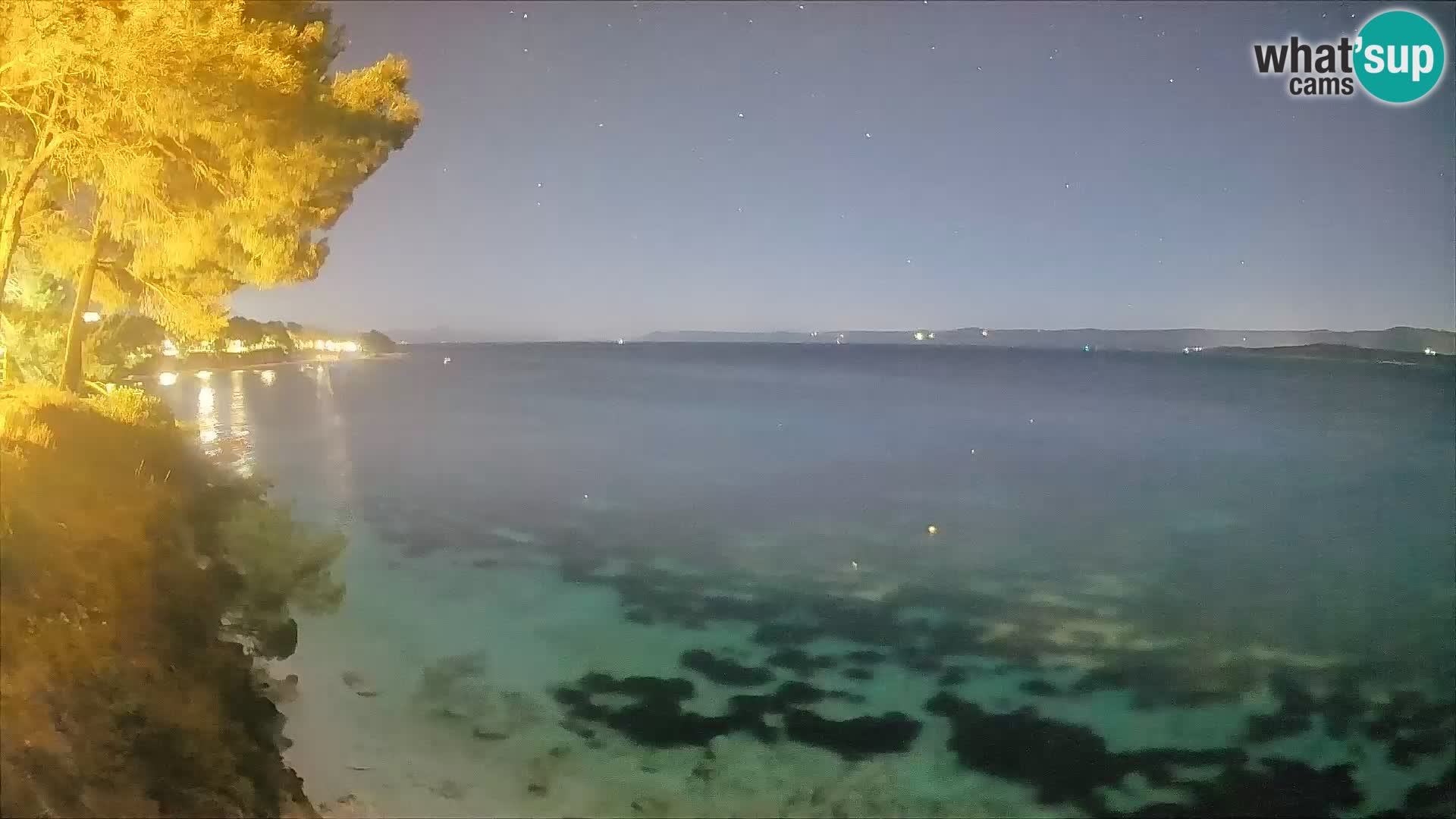 Webcam Potočine Beach Bol – Live View of Borak Beach, Brač Island
