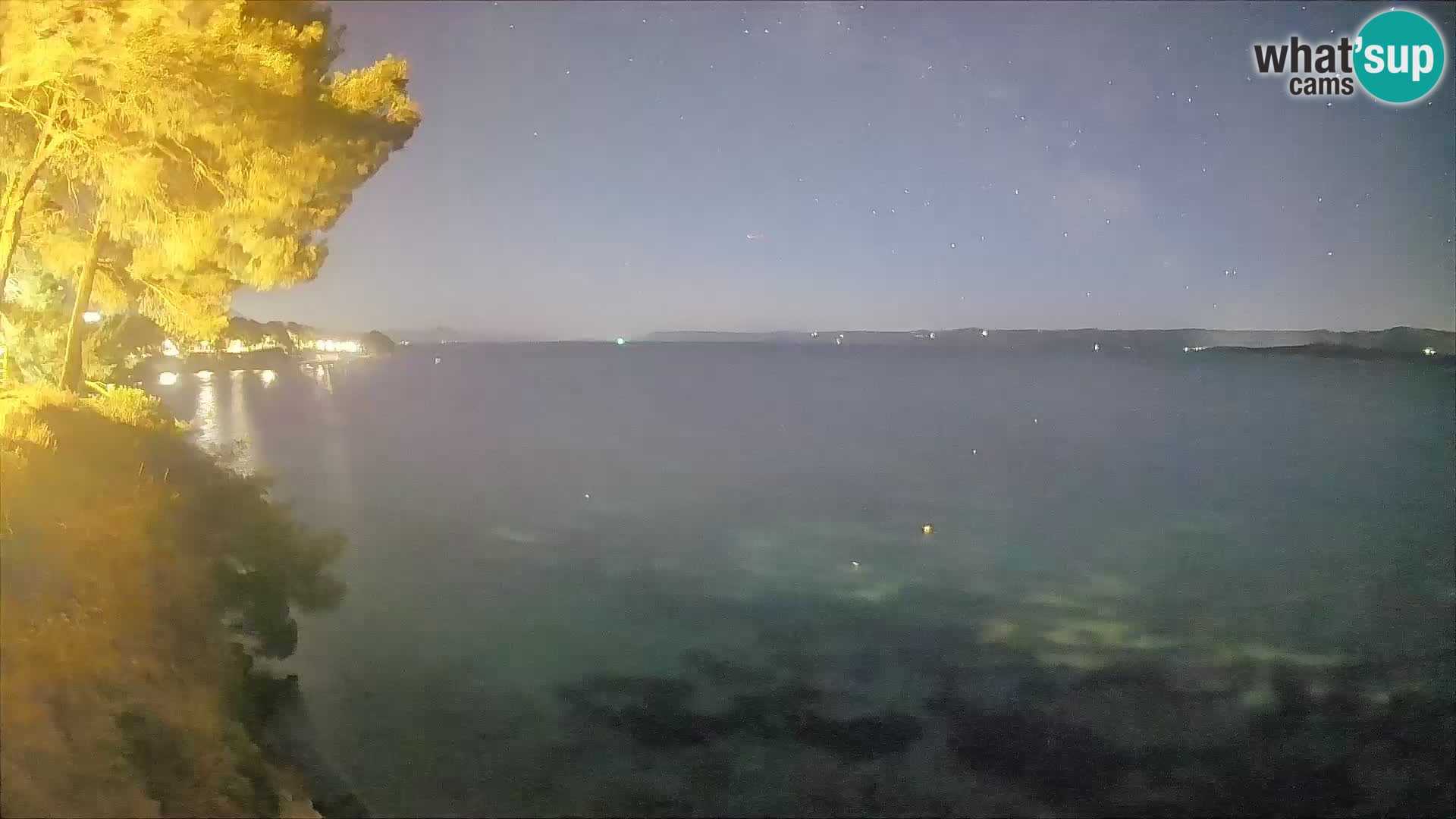 Webcam plage Potočine Bol – Vue en direct sur Borak Beach, île de Brač