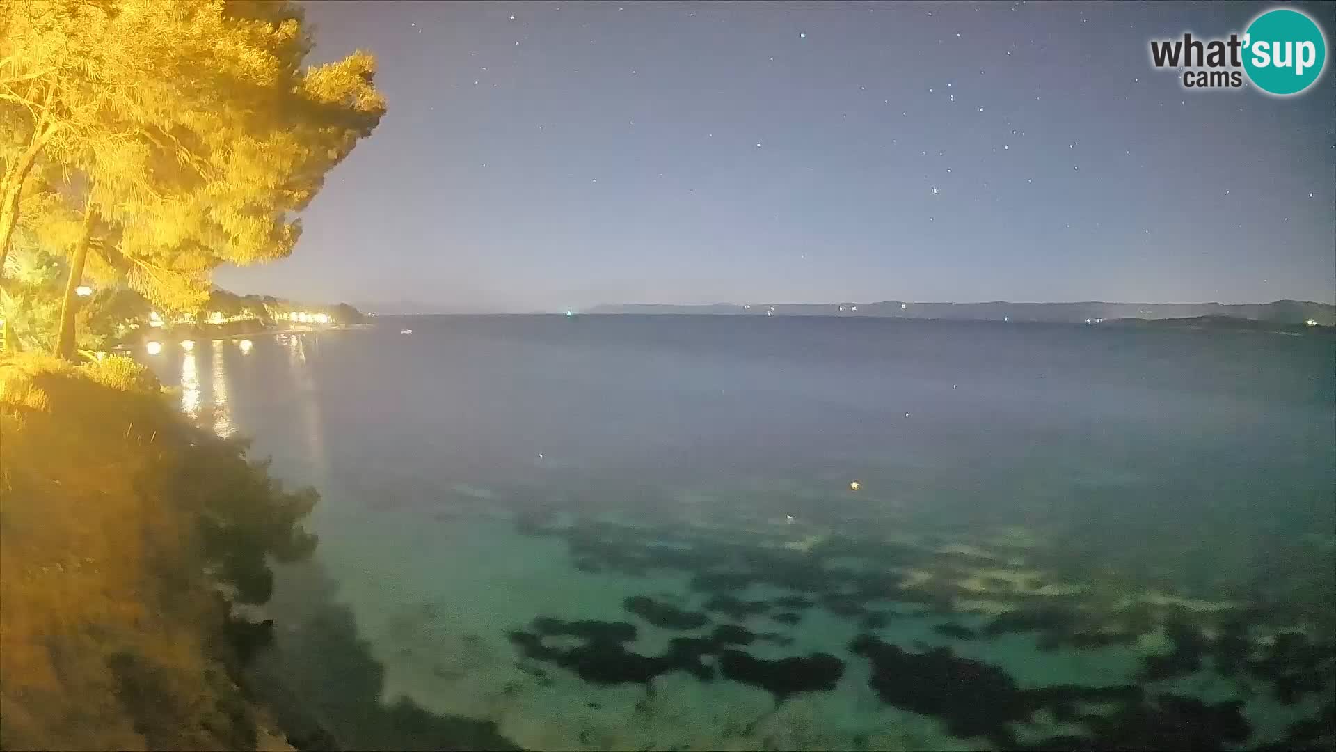 Webcam Strand Potočine Bol – Liveblick auf Borak Beach, Insel Brač
