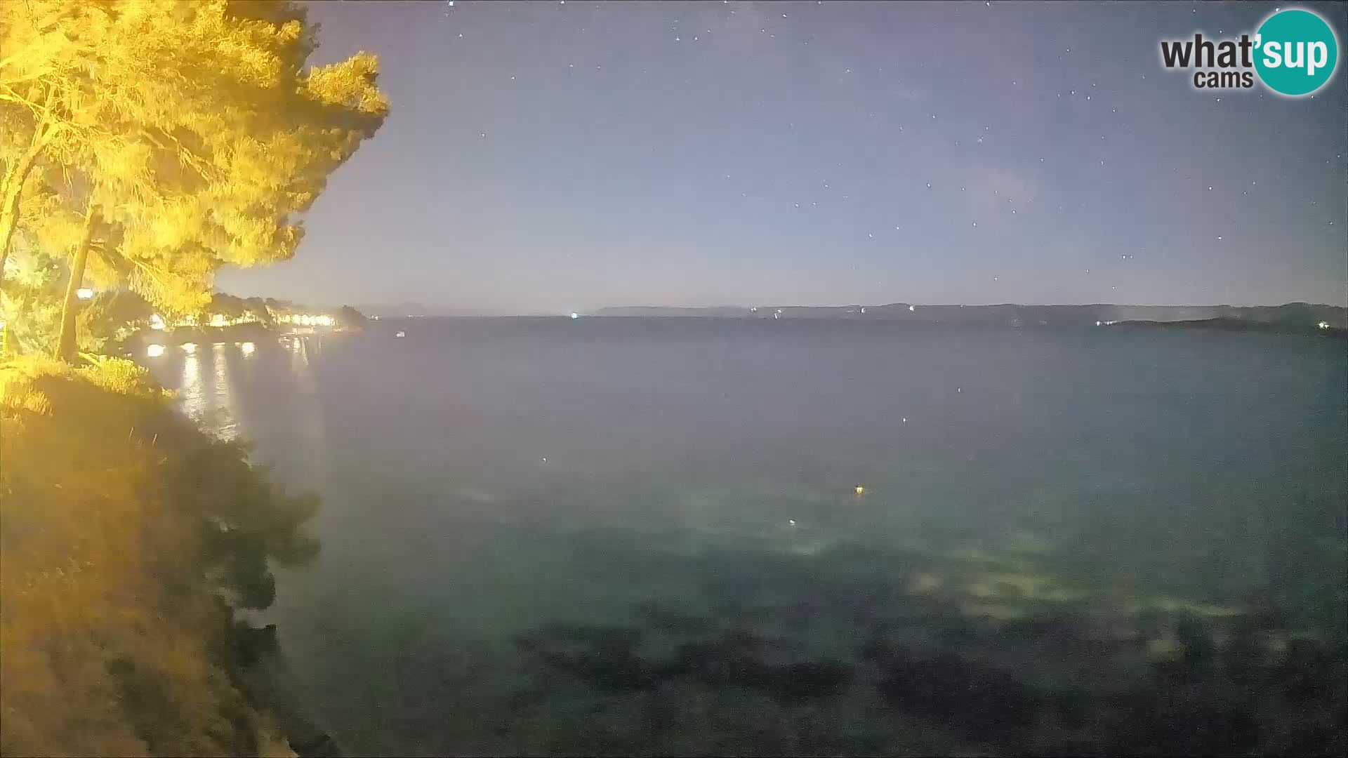 Webcam Playa Potočine Bol – Vista en vivo de Borak Beach, Isla de Brač