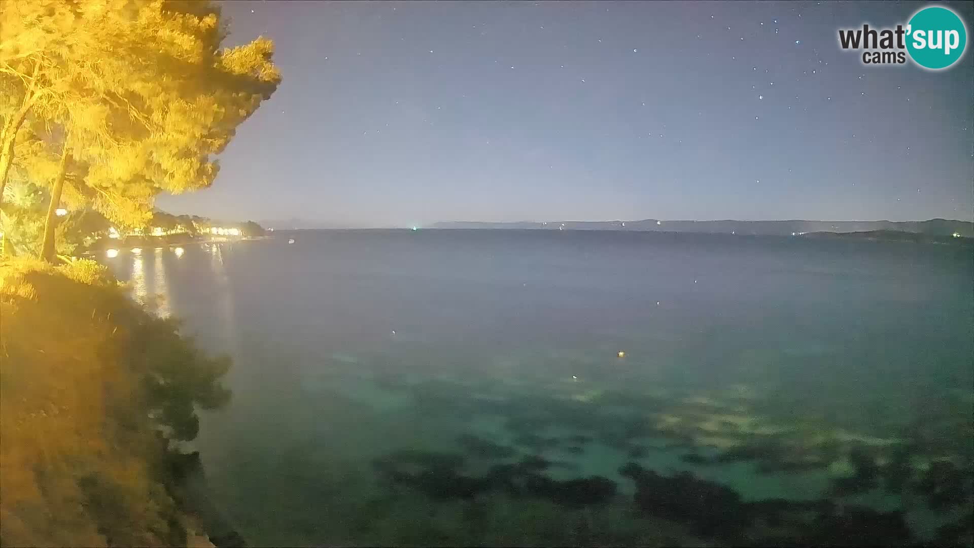 Webcam Potočine Beach Bol – Live View of Borak Beach, Brač Island