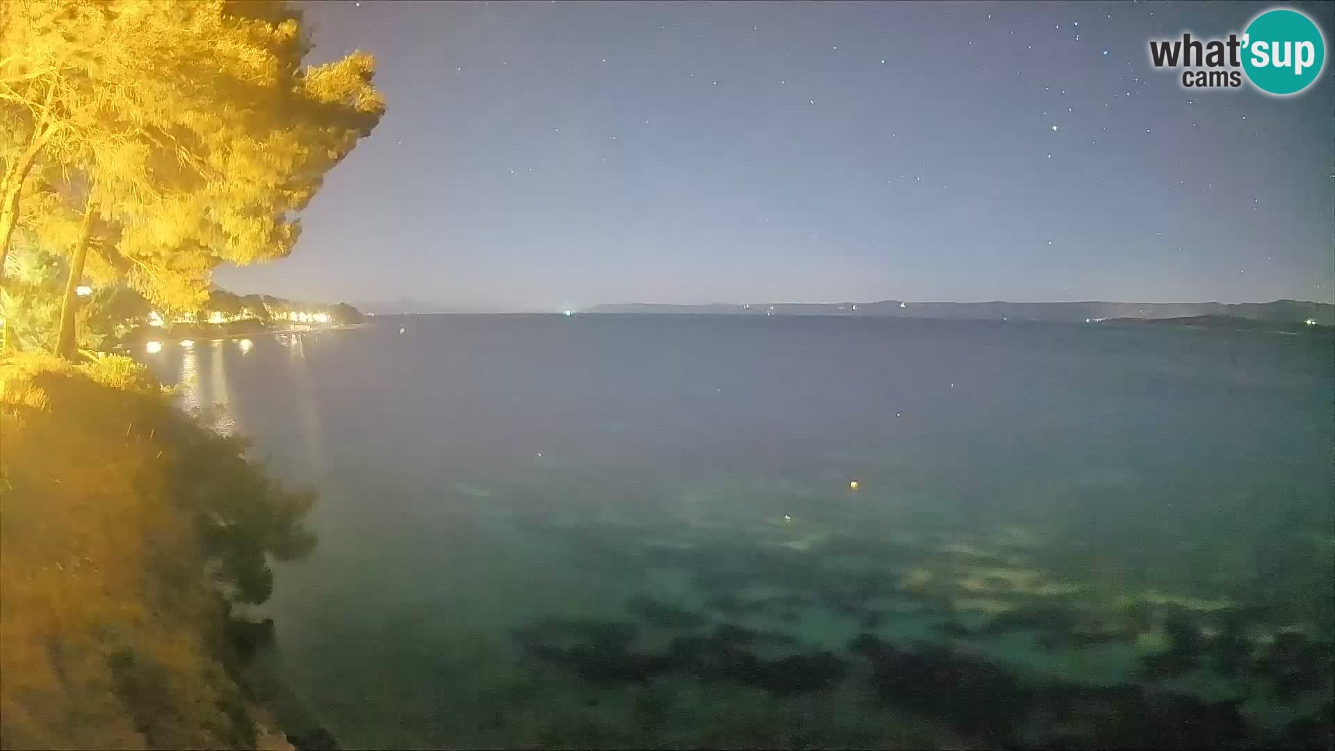 Webcam Potočine Beach Bol – Live View of Borak Beach, Brač Island