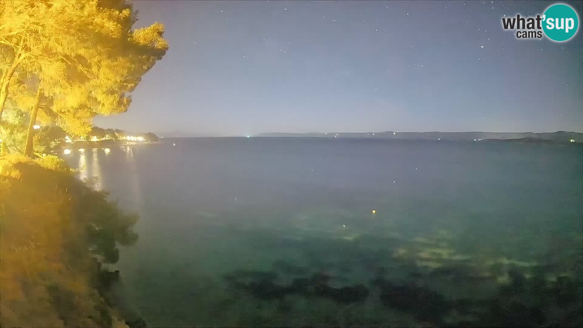 Webcam Potočine Beach Bol – Live View of Borak Beach, Brač Island