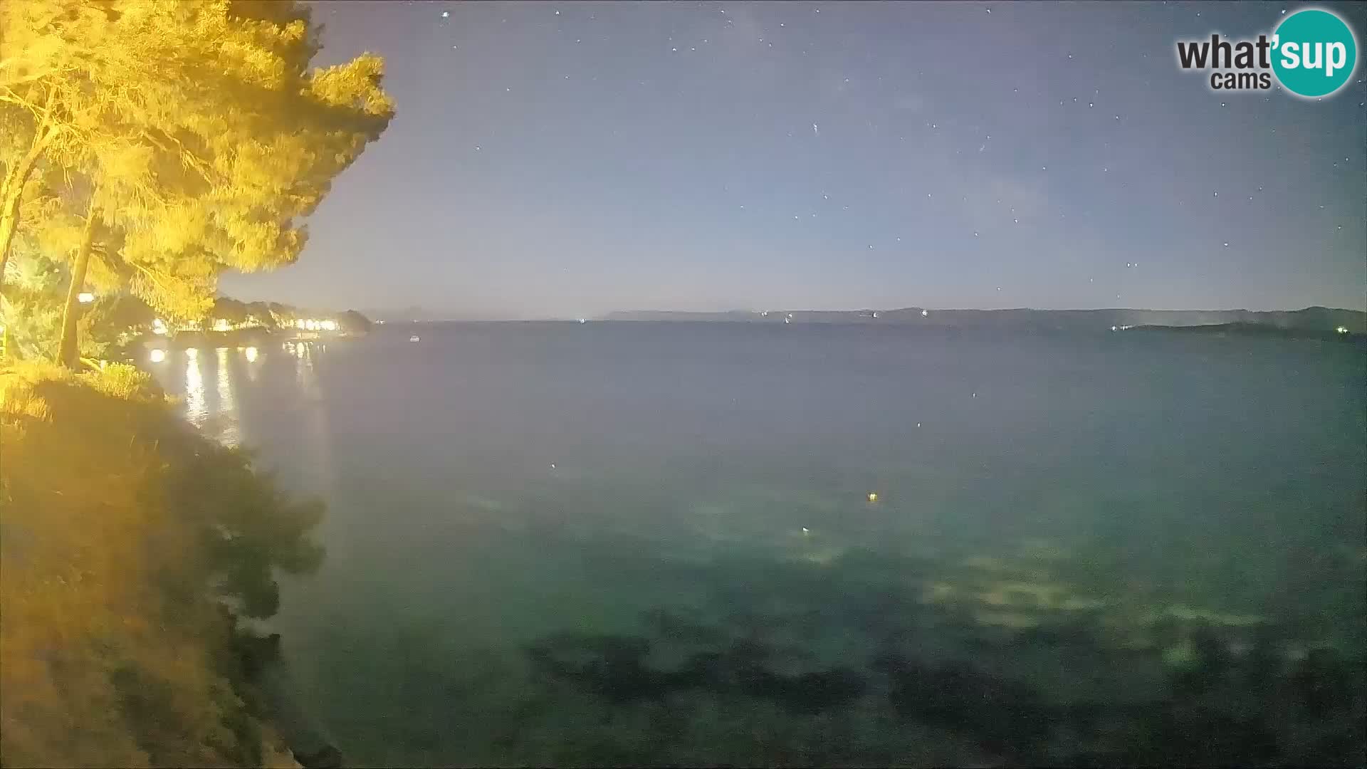Webcam Strand Potočine Bol – Liveblick auf Borak Beach, Insel Brač