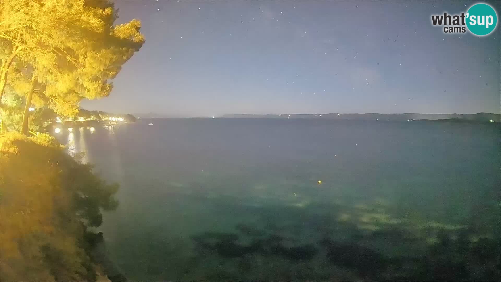 Webcam Playa Potočine Bol – Vista en vivo de Borak Beach, Isla de Brač
