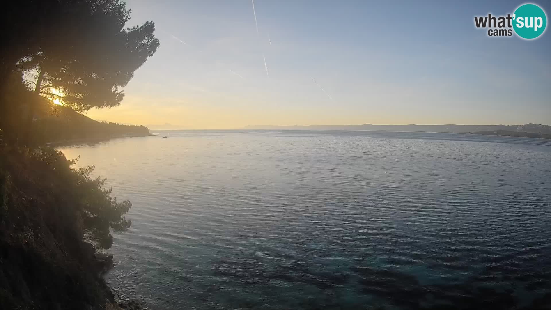 Webcam plage Potočine Bol – Vue en direct sur Borak Beach, île de Brač