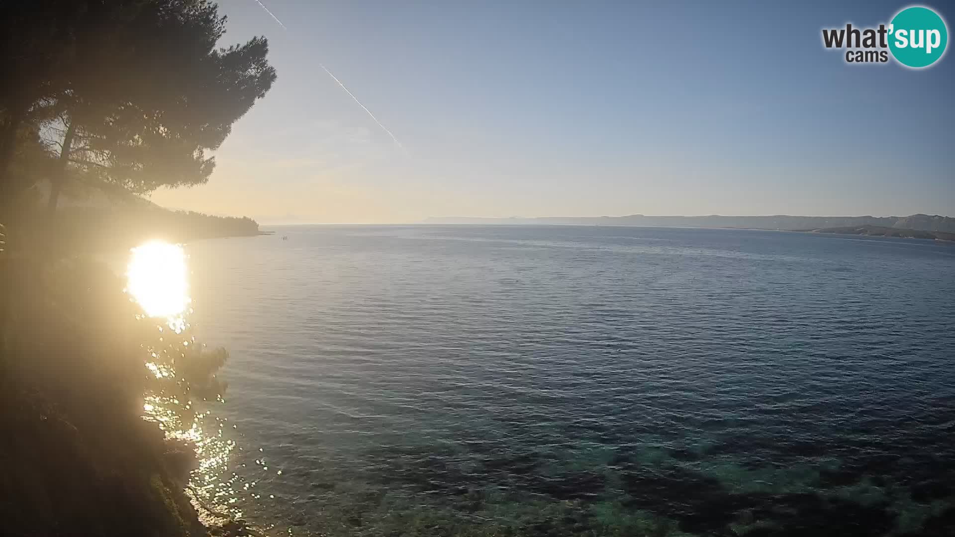 Webcam Strand Potočine Bol – Liveblick auf Borak Beach, Insel Brač
