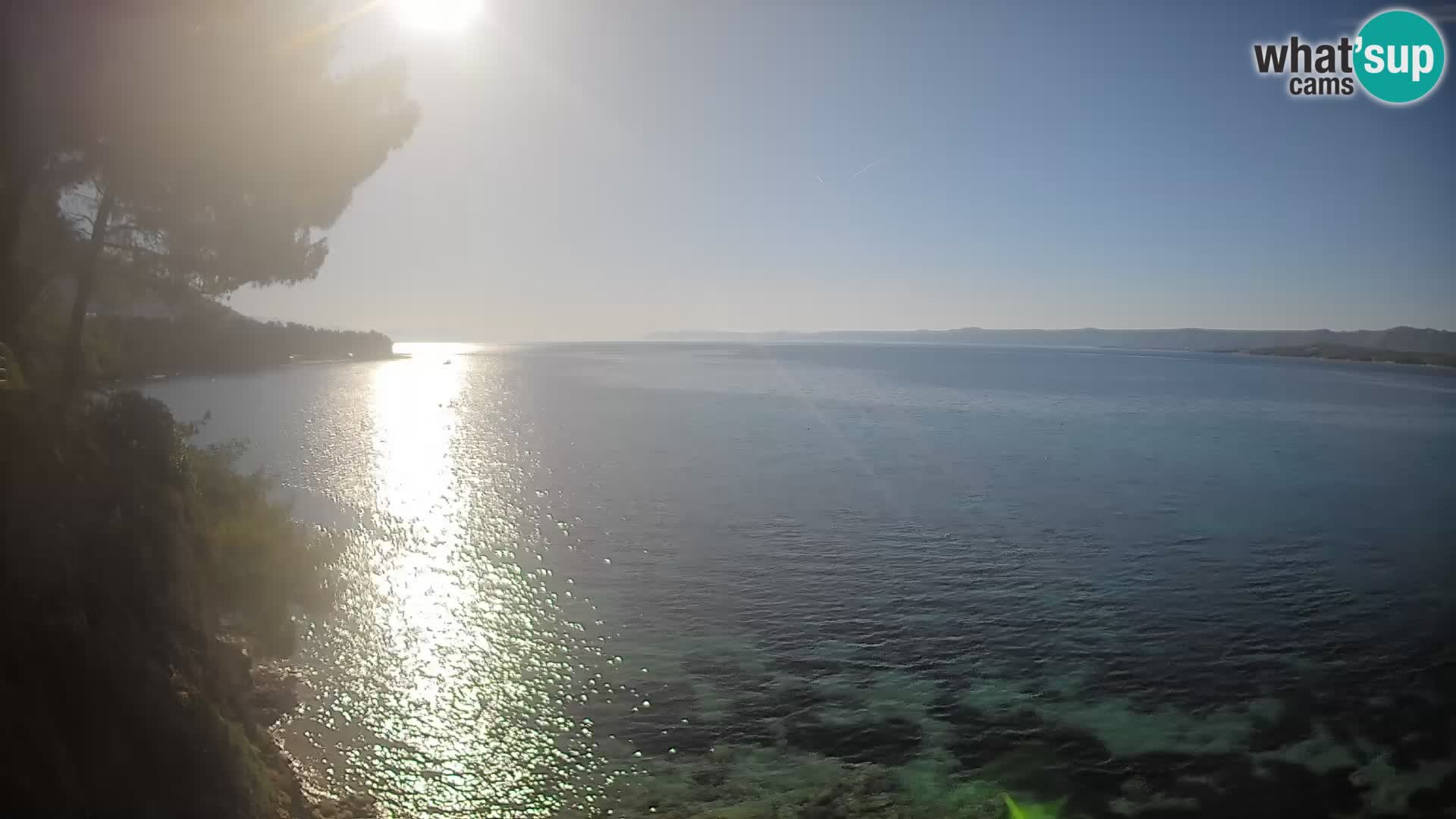 Webcam Strand Potočine Bol – Liveblick auf Borak Beach, Insel Brač