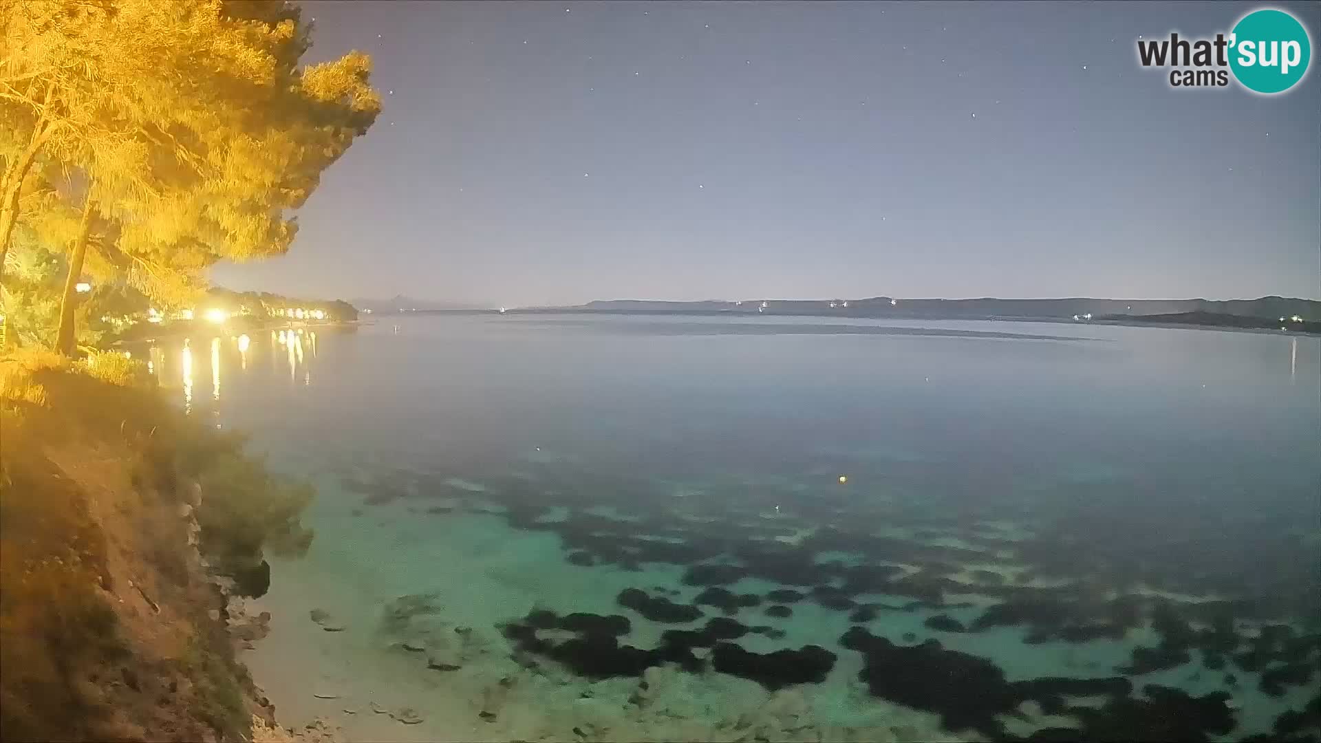 Webcam plage Potočine Bol – Vue en direct sur Borak Beach, île de Brač