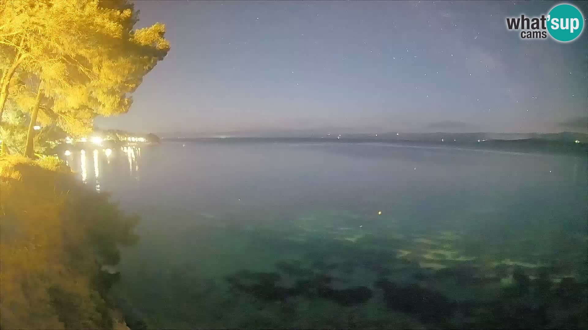 Webcam Playa Potočine Bol – Vista en vivo de Borak Beach, Isla de Brač