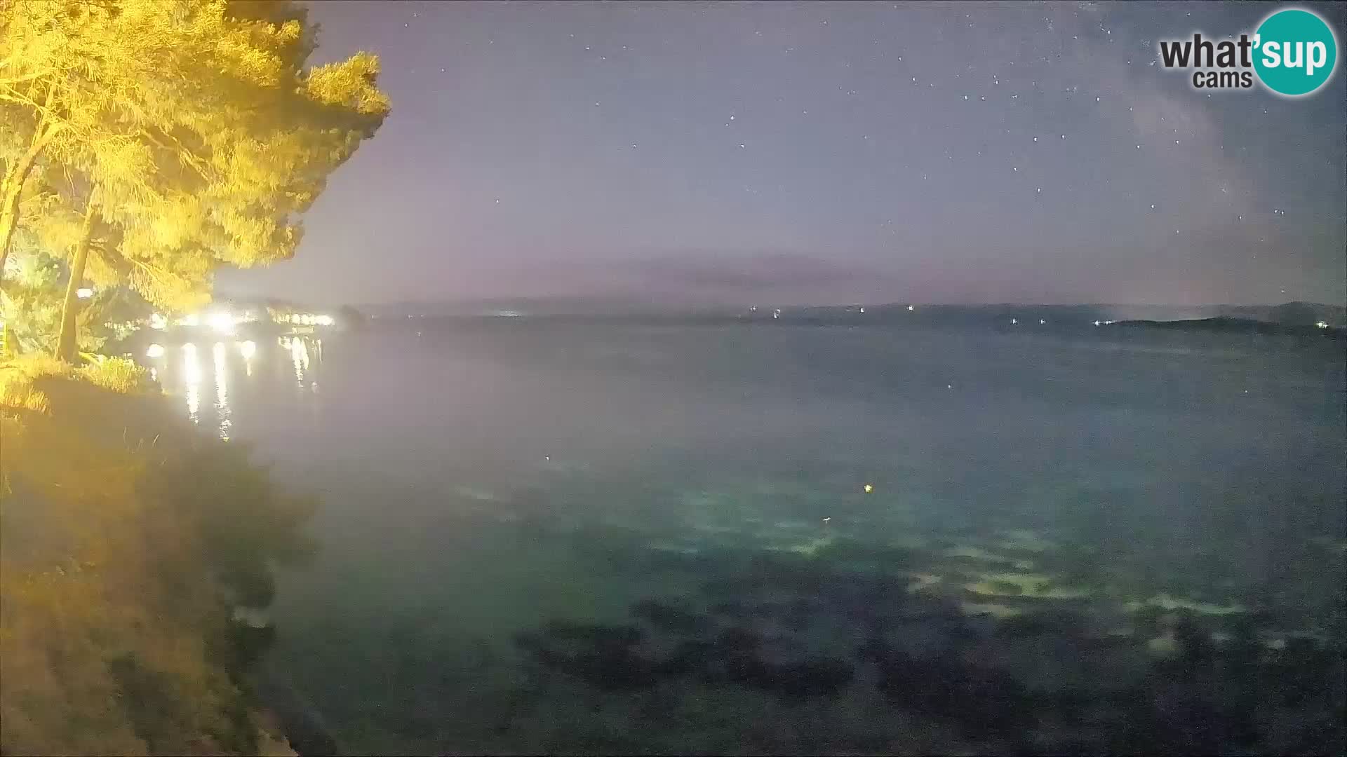 Webcam Potočine Beach Bol – Live View of Borak Beach, Brač Island