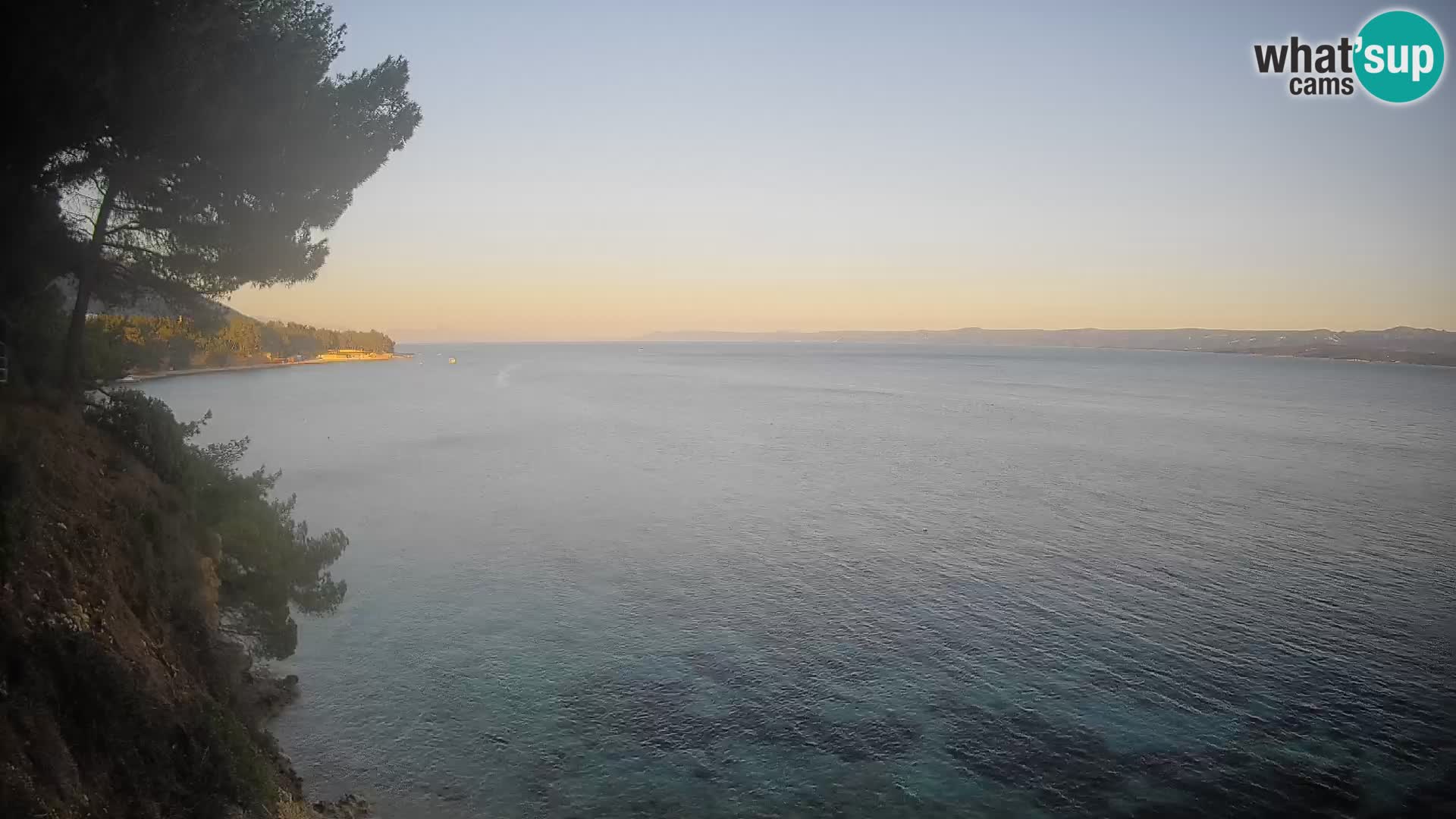 Webcam Potočine Beach Bol – Live View of Borak Beach, Brač Island