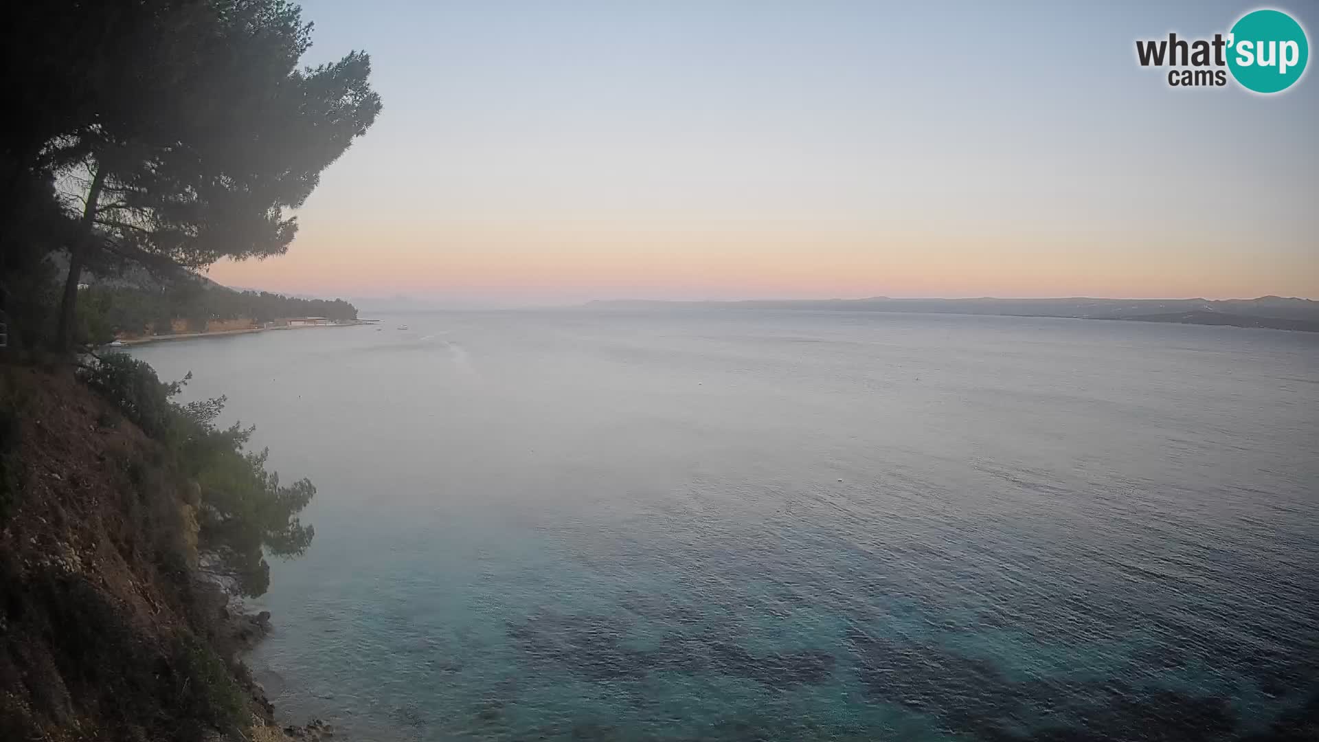 Webcam Potočine Beach Bol – Live View of Borak Beach, Brač Island