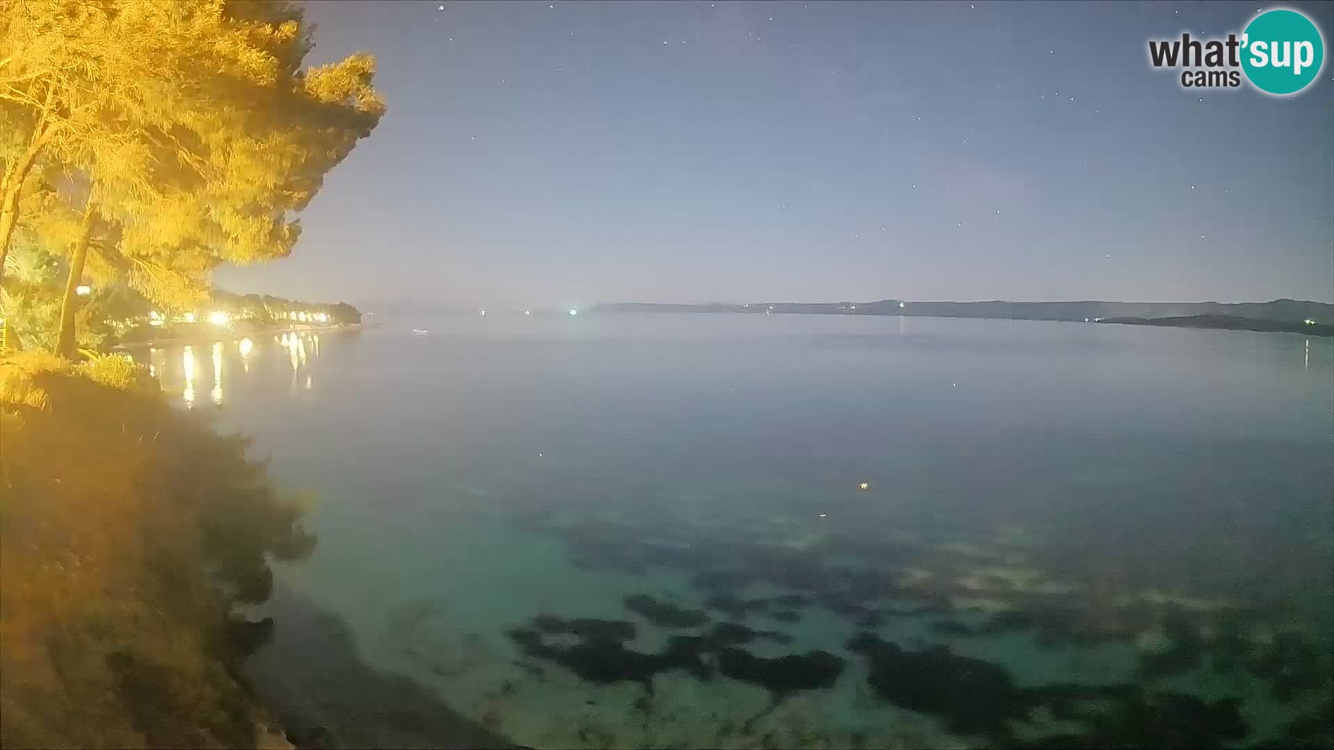 Webcam Strand Potočine Bol – Liveblick auf Borak Beach, Insel Brač