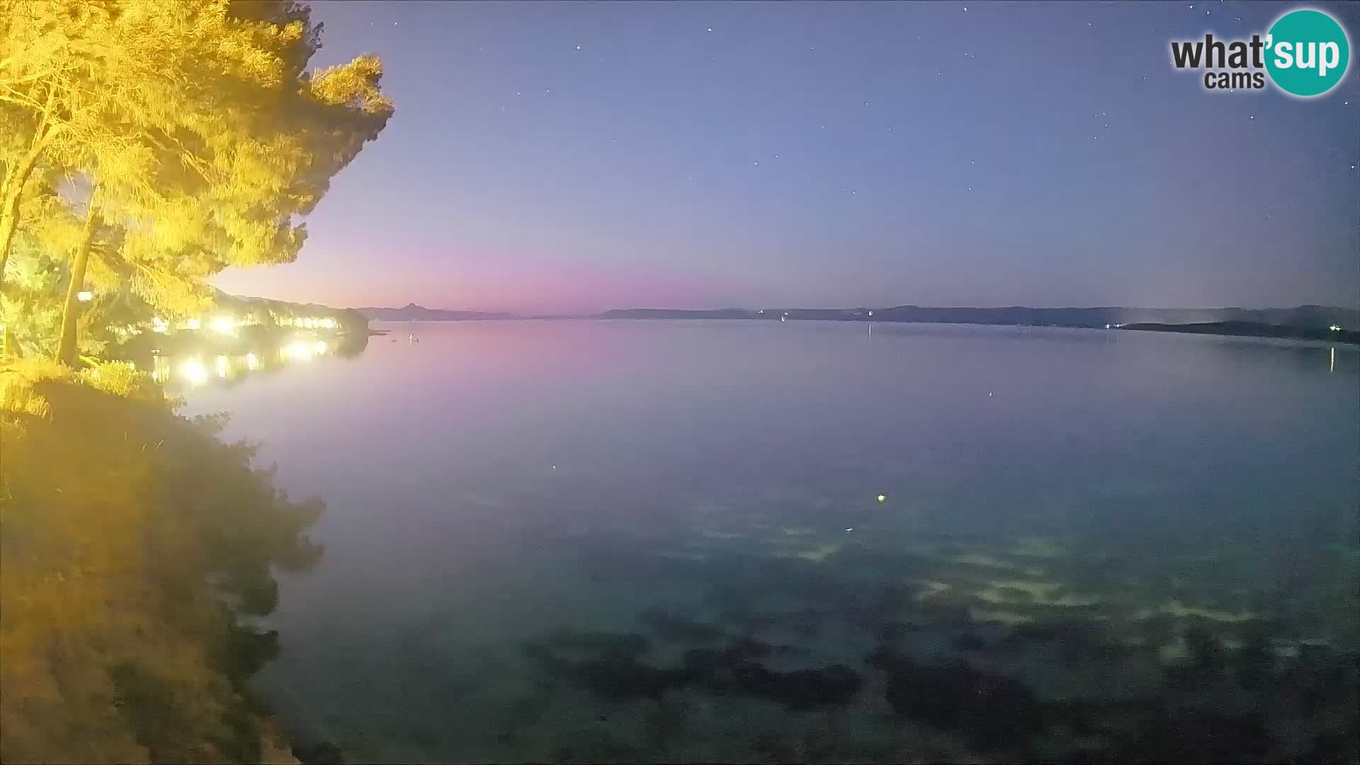 Webcam Potočine Beach Bol – Live View of Borak Beach, Brač Island