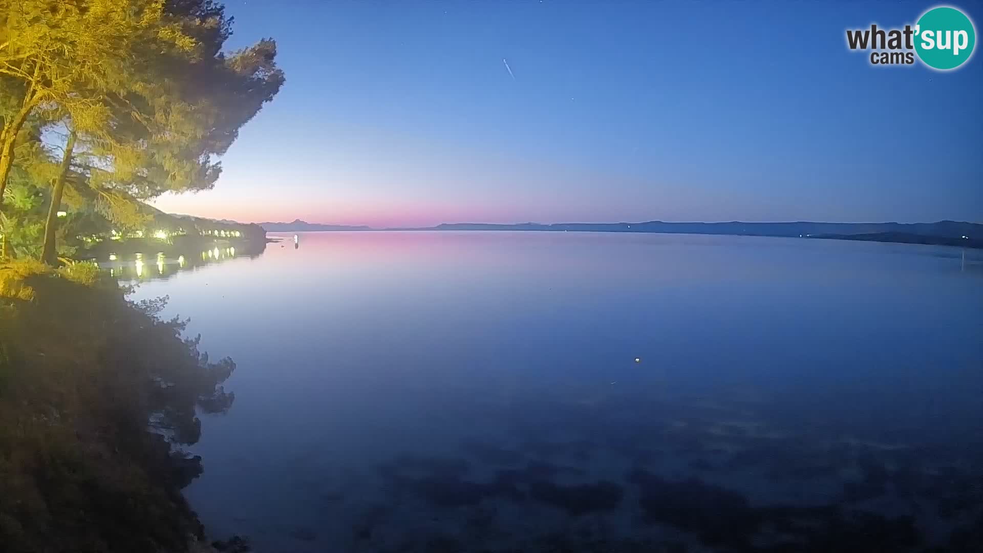 Webcam Potočine Beach Bol – Live View of Borak Beach, Brač Island