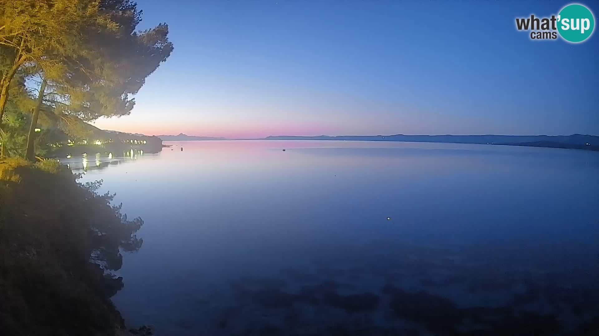 Webcam Strand Potočine Bol – Liveblick auf Borak Beach, Insel Brač