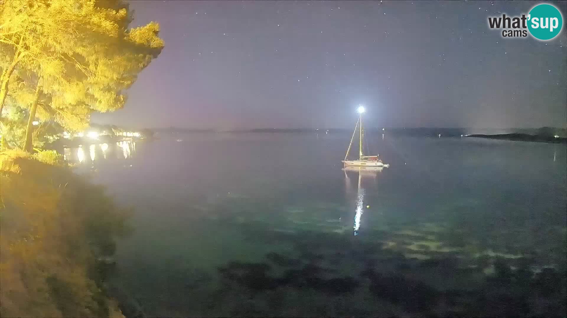 Webcam Spiaggia Potočine Bol – Vista live sulla spiaggia Borak, Isola di Brač