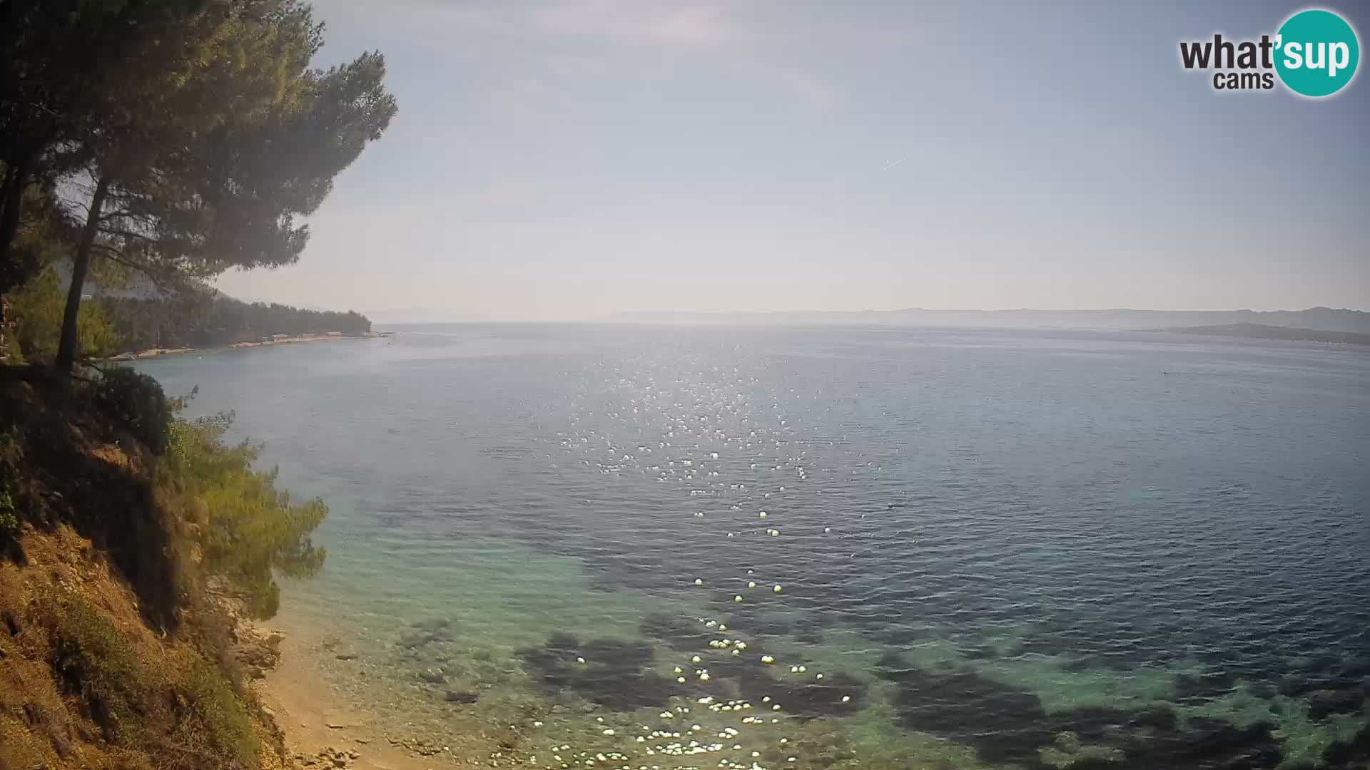 Webcam Strand Potočine Bol – Liveblick auf Borak Beach, Insel Brač