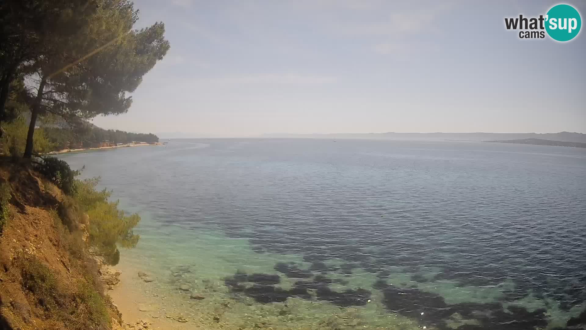 Webcam Strand Potočine Bol – Liveblick auf Borak Beach, Insel Brač