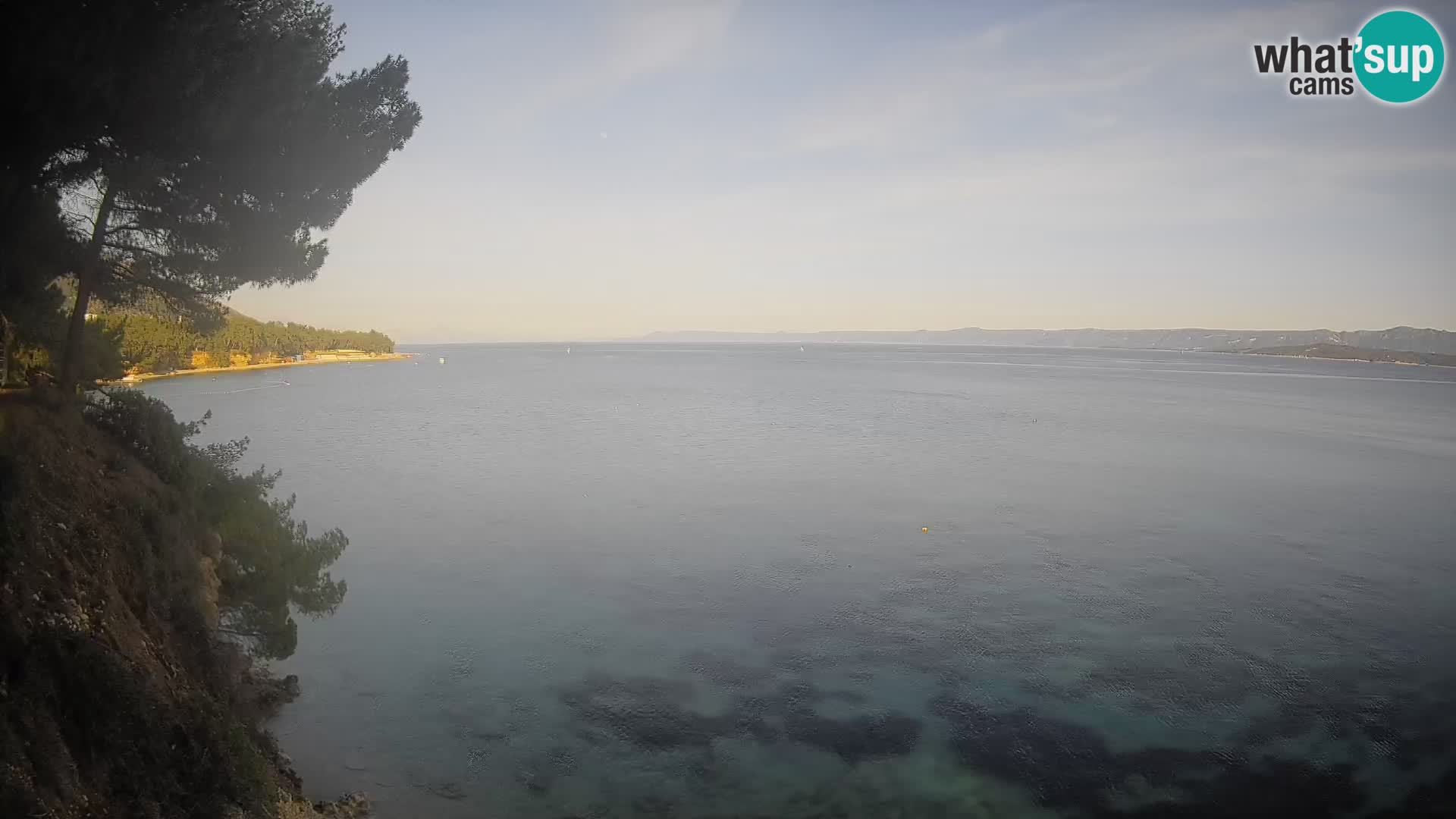 Webcam Playa Potočine Bol – Vista en vivo de Borak Beach, Isla de Brač