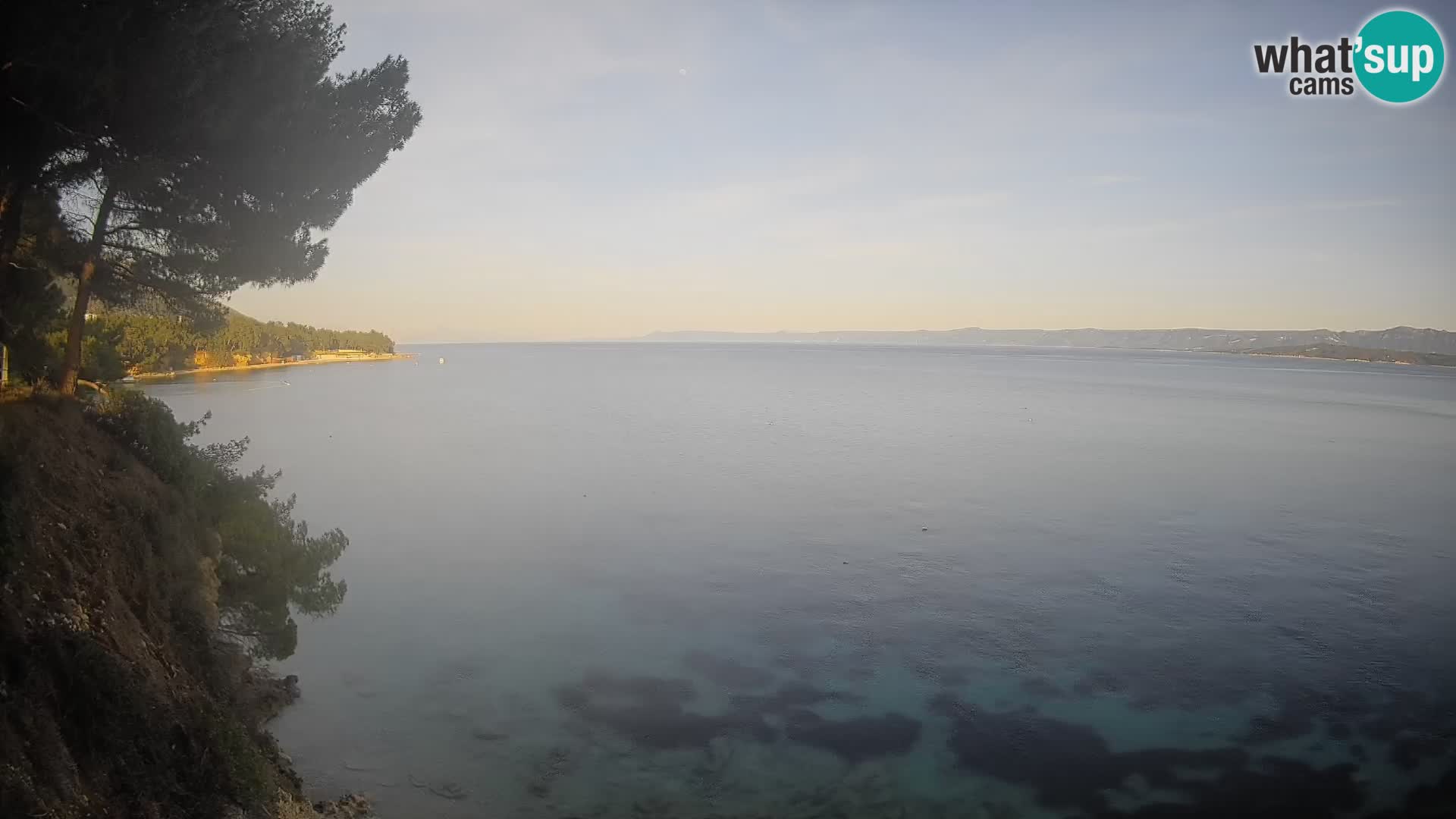 Webcam Strand Potočine Bol – Liveblick auf Borak Beach, Insel Brač