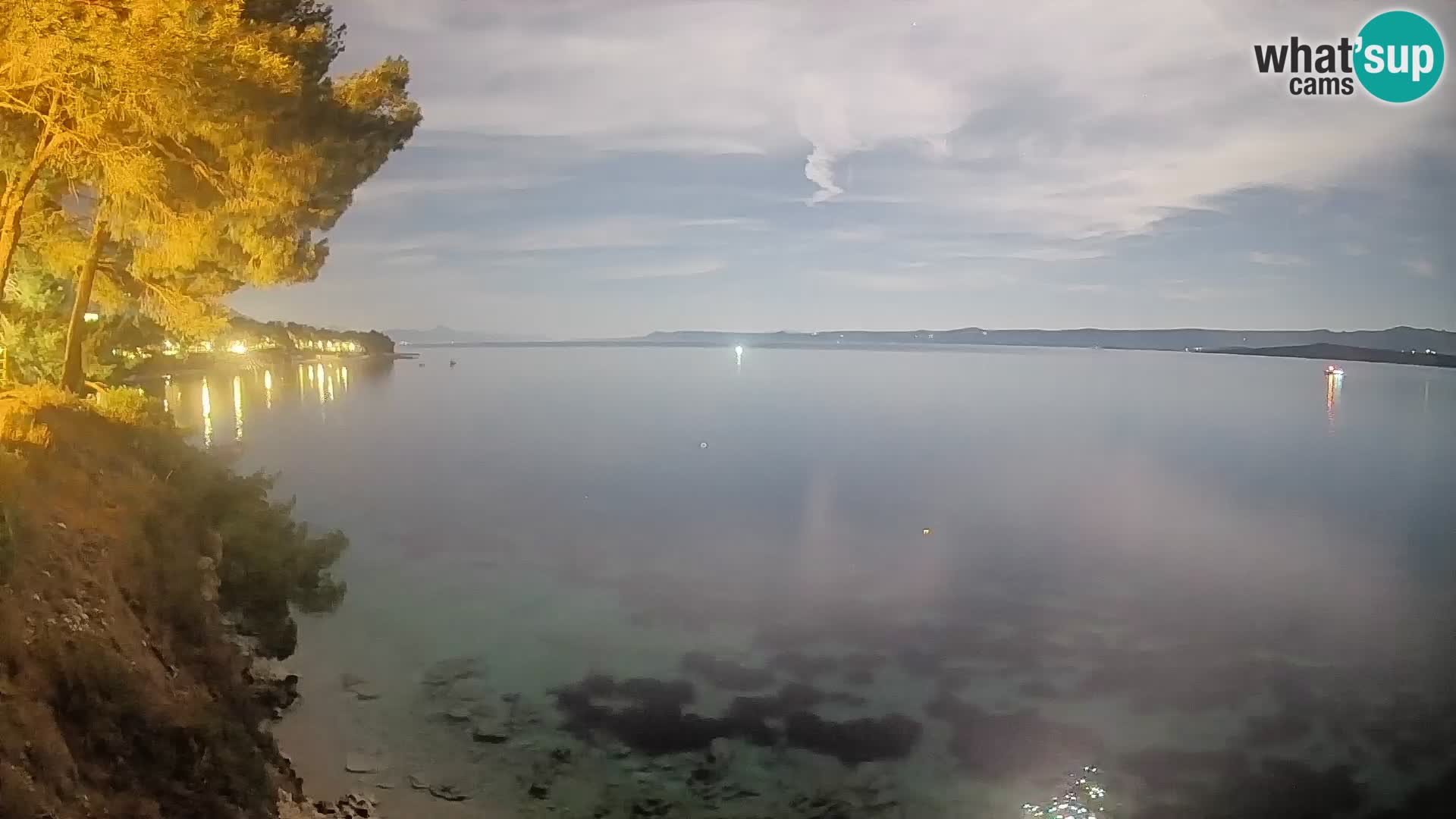 Webcam Potočine Beach Bol – Live View of Borak Beach, Brač Island