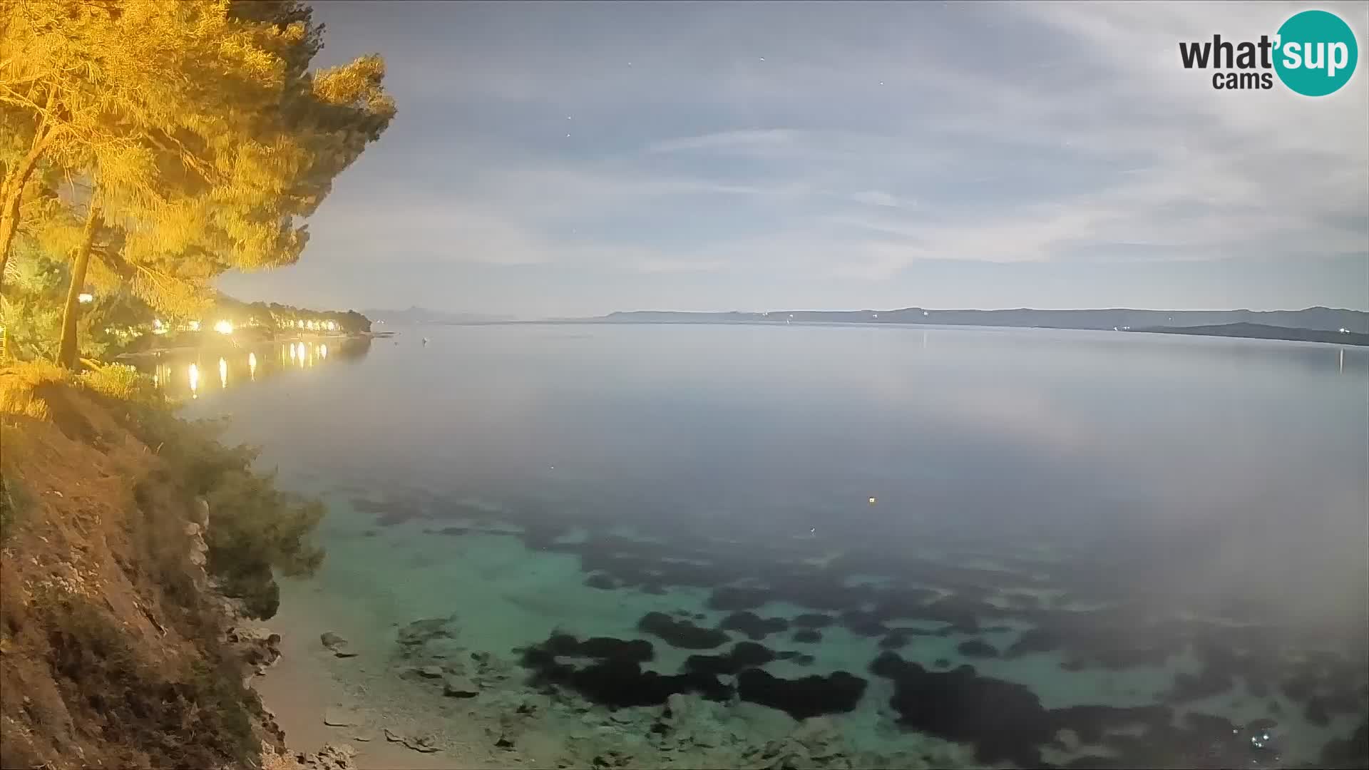 Webcam Strand Potočine Bol – Liveblick auf Borak Beach, Insel Brač