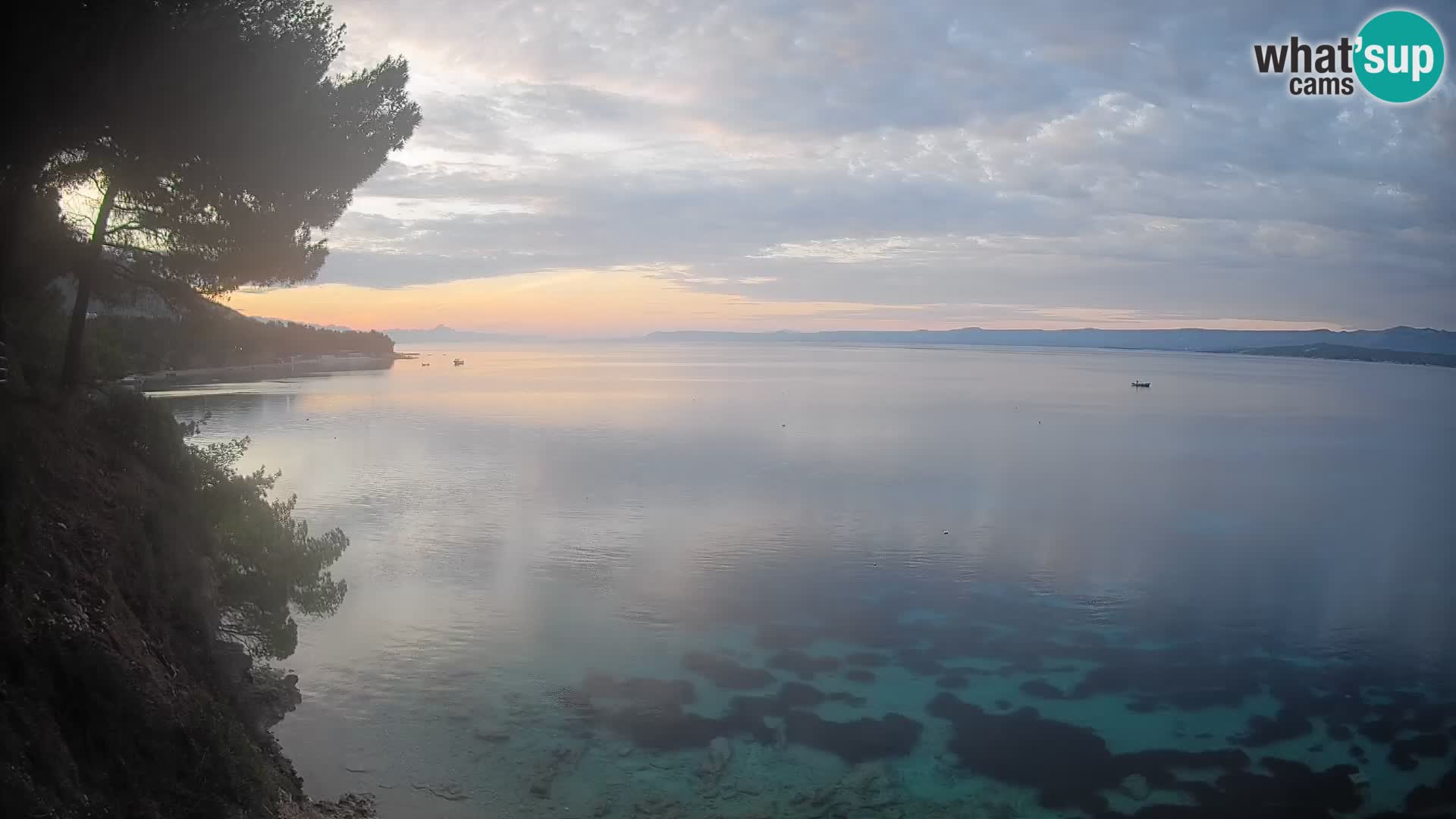 Webcam Strand Potočine Bol – Liveblick auf Borak Beach, Insel Brač