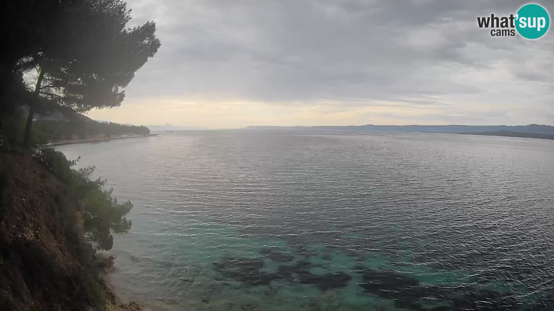 Webcam Potočine Beach Bol – Live View of Borak Beach, Brač Island