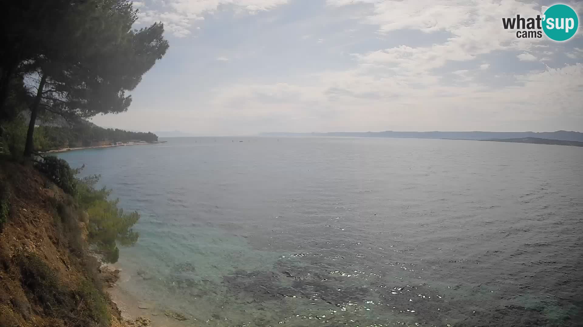 Webcam Strand Potočine Bol – Liveblick auf Borak Beach, Insel Brač