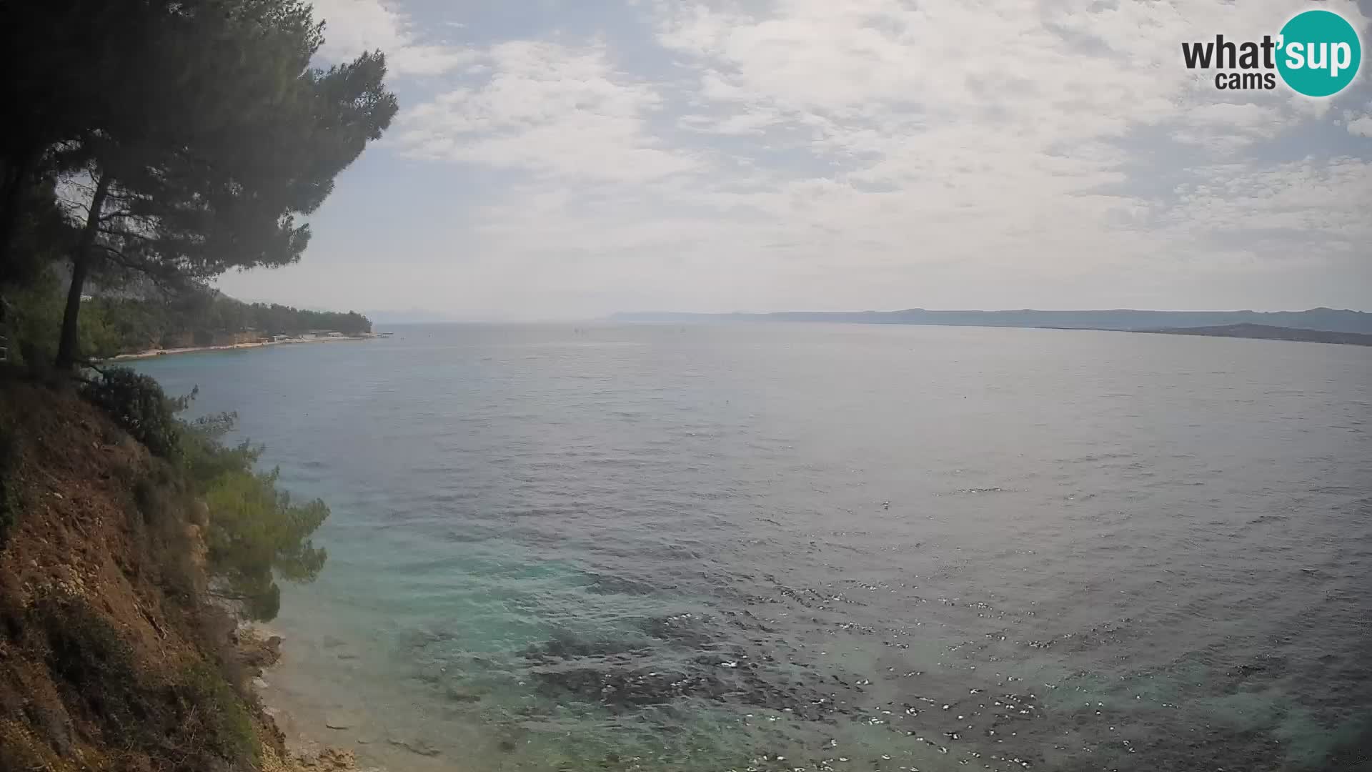 Webcam Potočine Beach Bol – Live View of Borak Beach, Brač Island