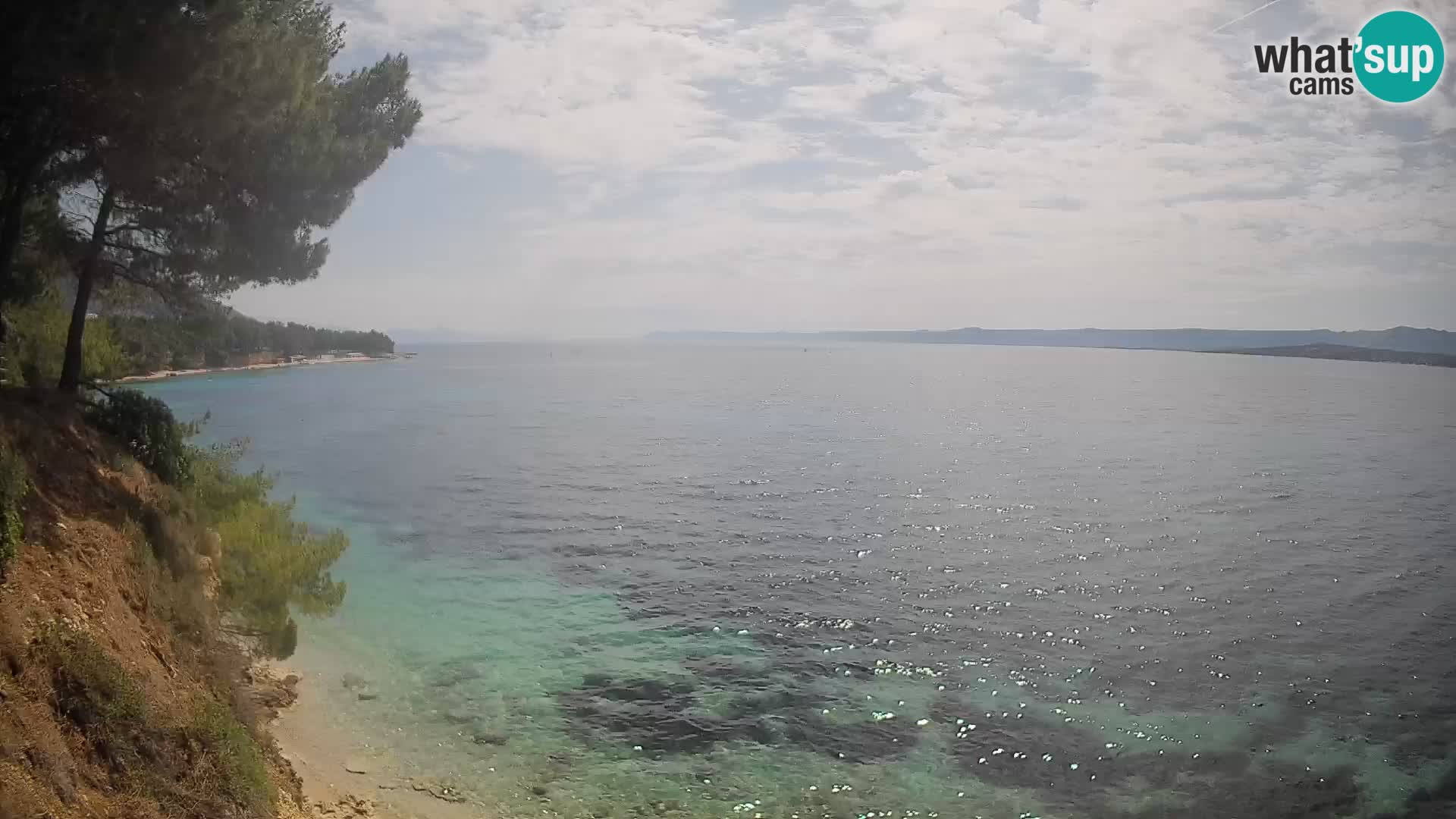 Webcam Potočine Beach Bol – Live View of Borak Beach, Brač Island
