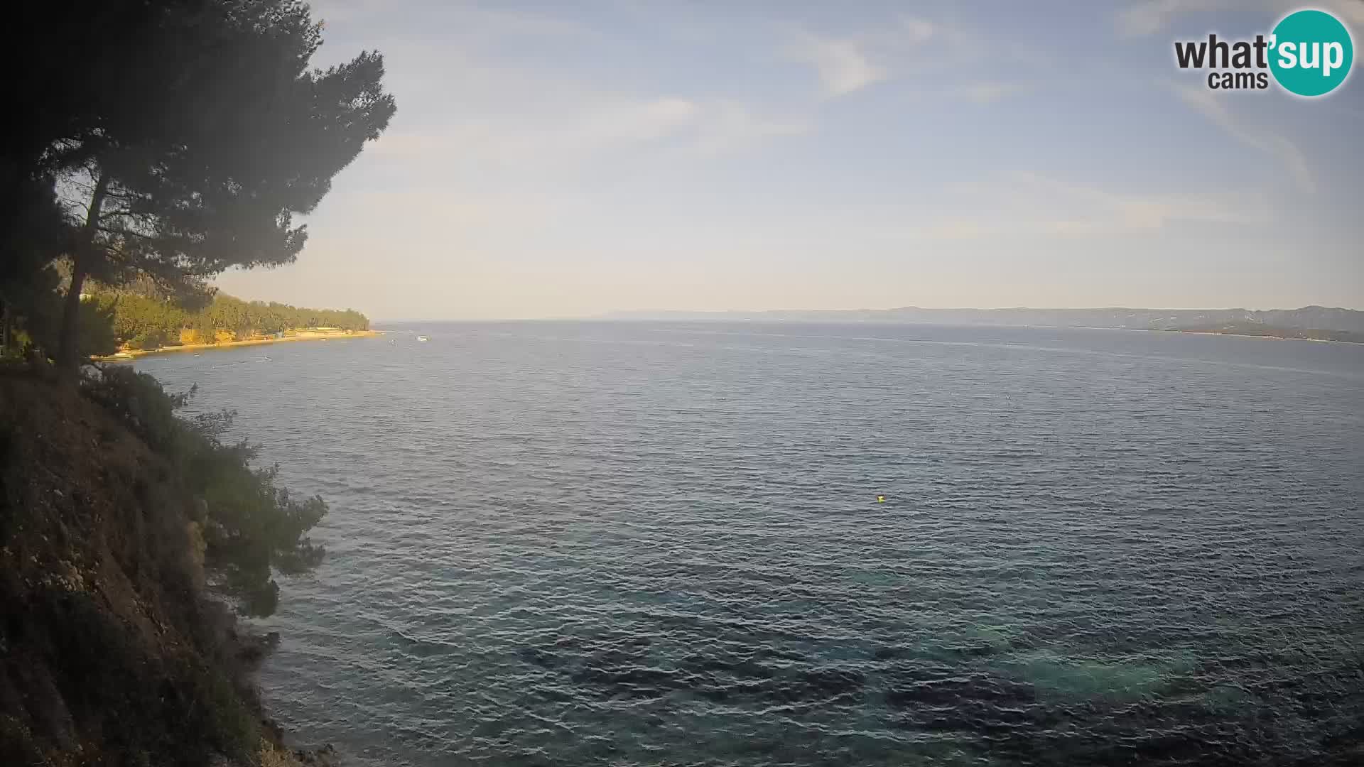 Webcam Playa Potočine Bol – Vista en vivo de Borak Beach, Isla de Brač