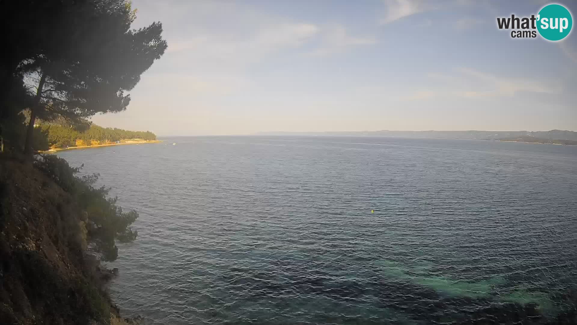 Webcam Playa Potočine Bol – Vista en vivo de Borak Beach, Isla de Brač