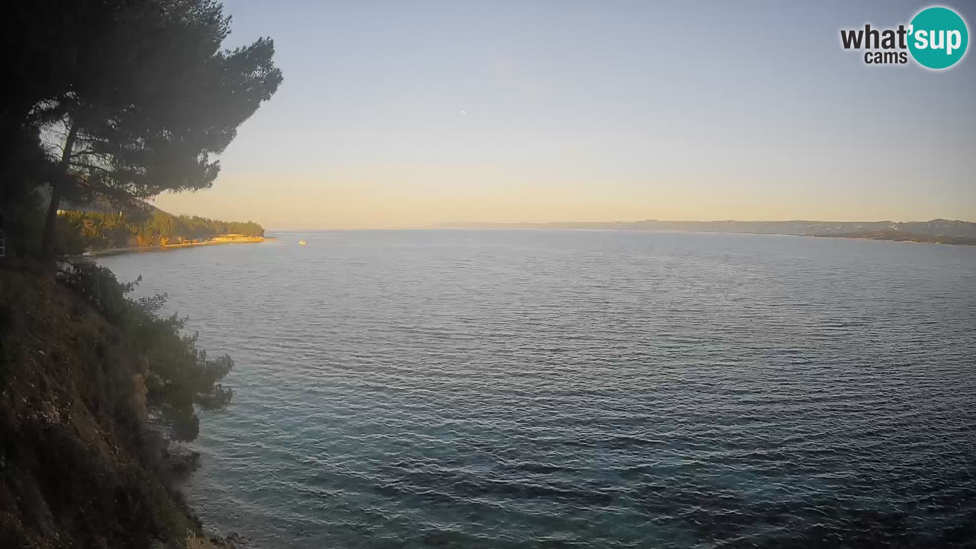 Webcam Playa Potočine Bol – Vista en vivo de Borak Beach, Isla de Brač