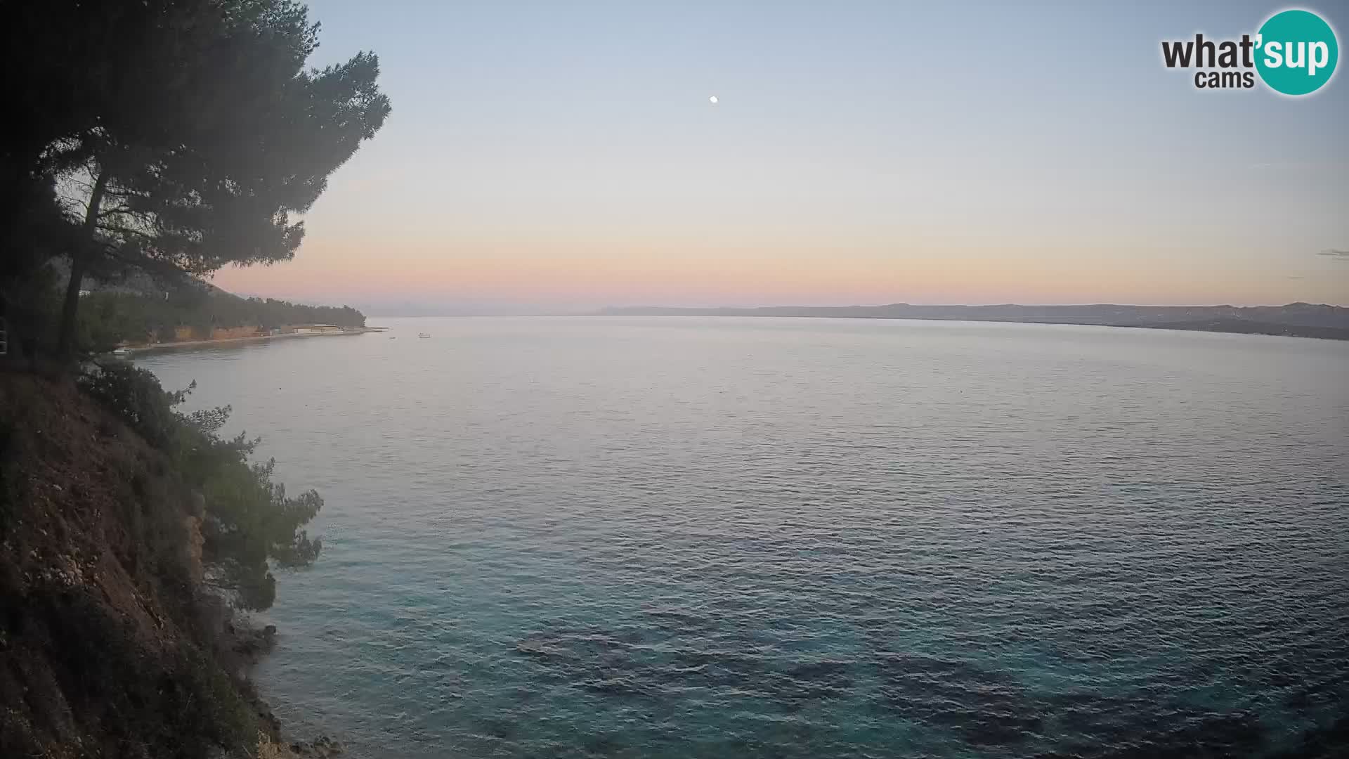 Webcam Playa Potočine Bol – Vista en vivo de Borak Beach, Isla de Brač