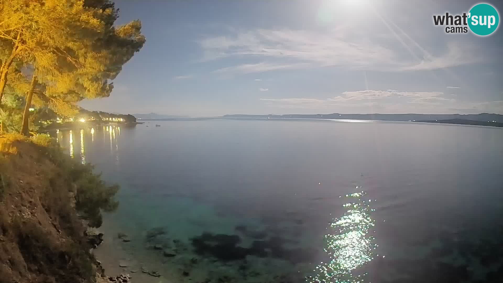 Webcam plage Potočine Bol – Vue en direct sur Borak Beach, île de Brač