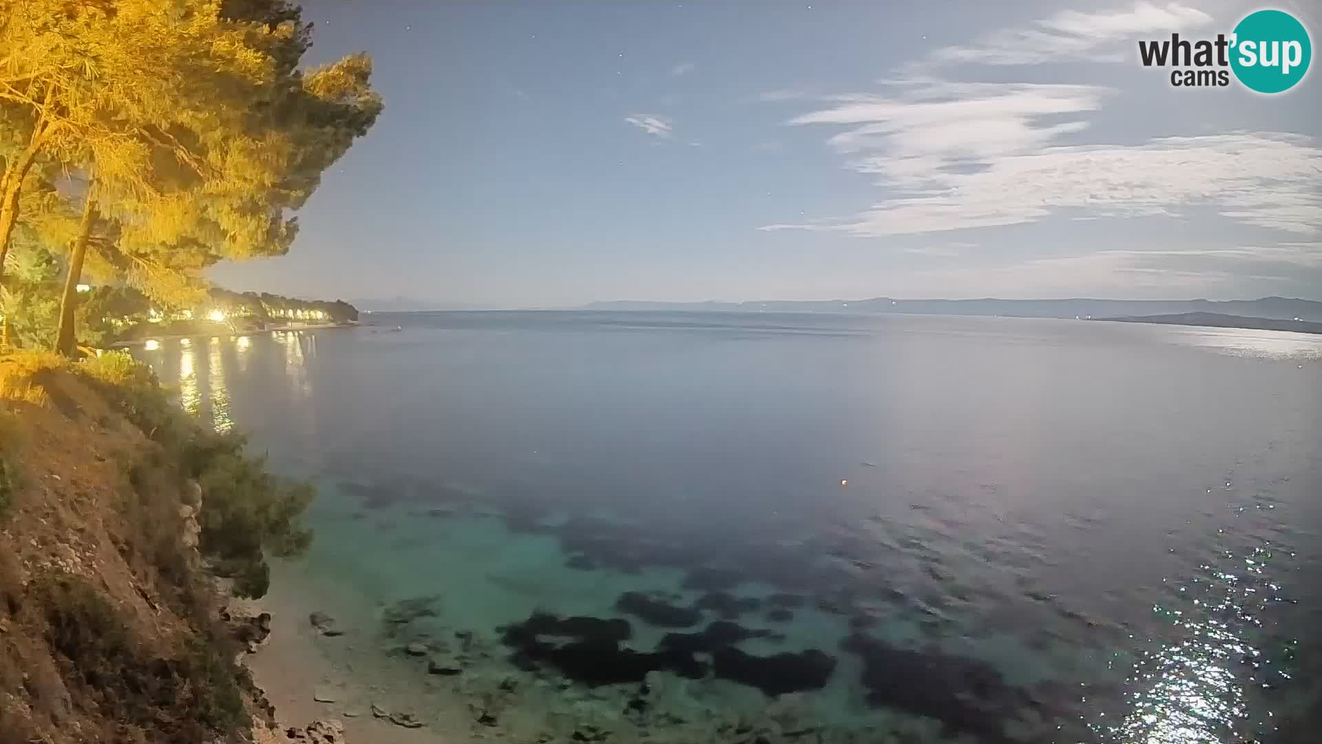 Webcam Potočine Beach Bol – Live View of Borak Beach, Brač Island