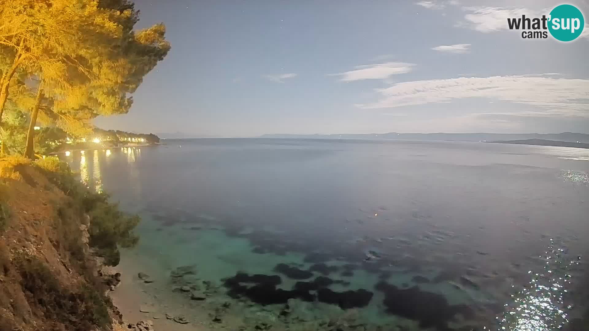 Webcam Playa Potočine Bol – Vista en vivo de Borak Beach, Isla de Brač