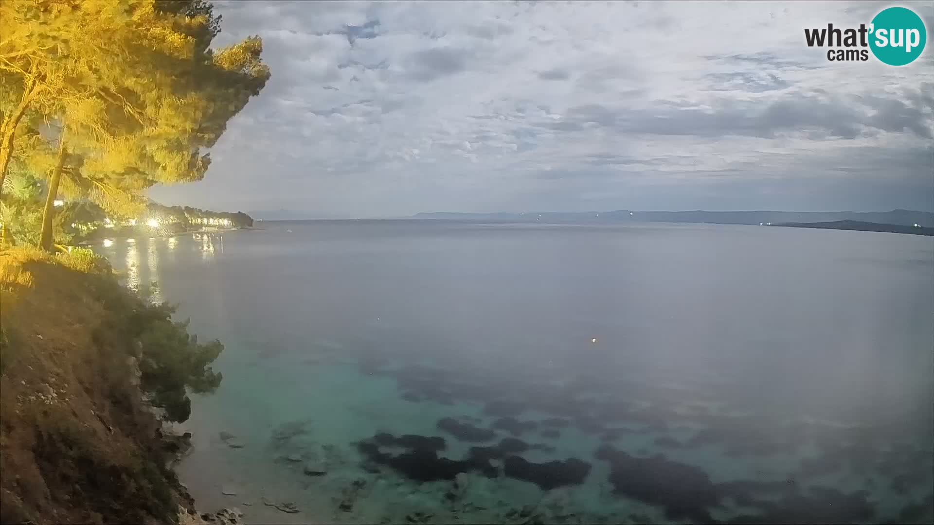 Webcam Strand Potočine Bol – Liveblick auf Borak Beach, Insel Brač