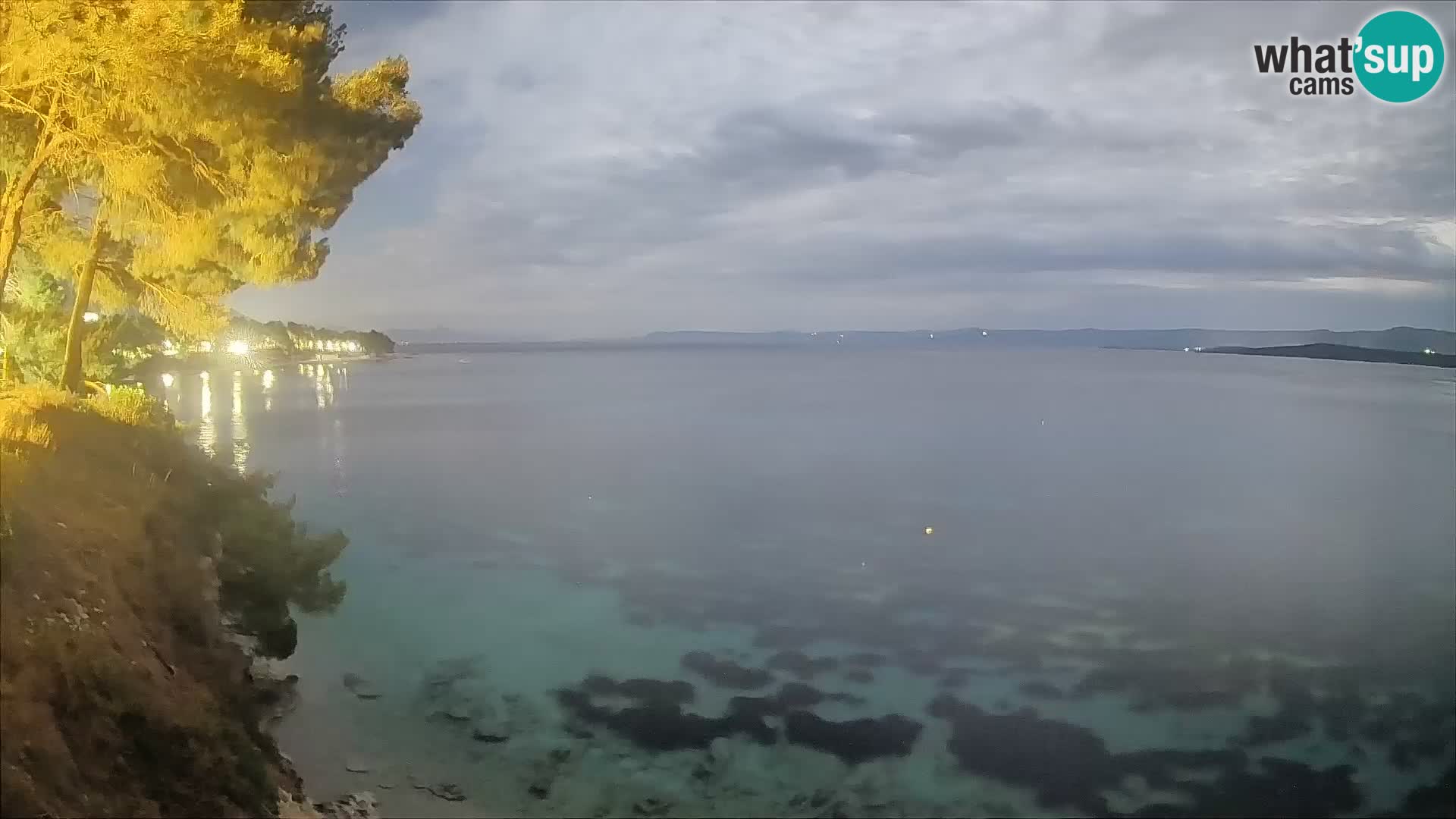 Webcam plage Potočine Bol – Vue en direct sur Borak Beach, île de Brač