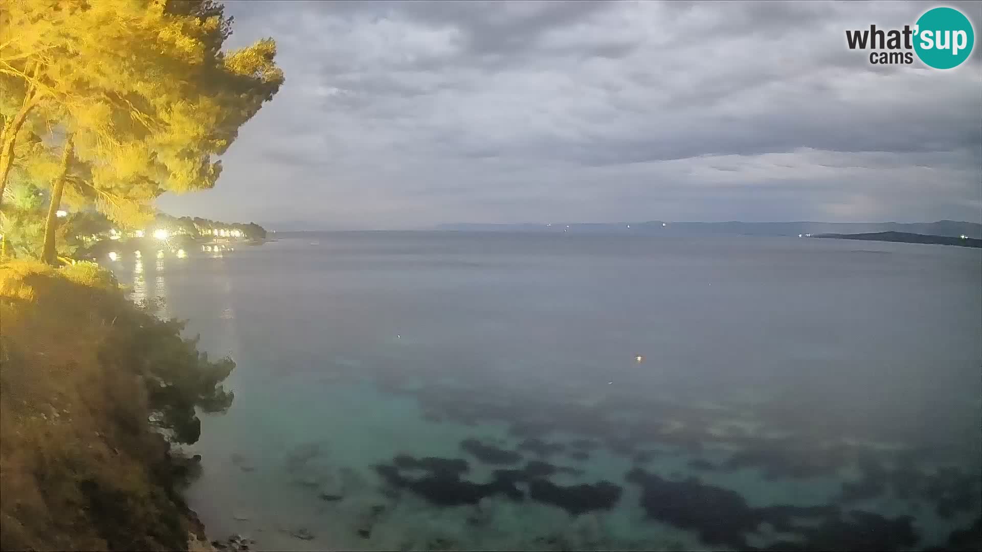 Webcam Potočine Beach Bol – Live View of Borak Beach, Brač Island