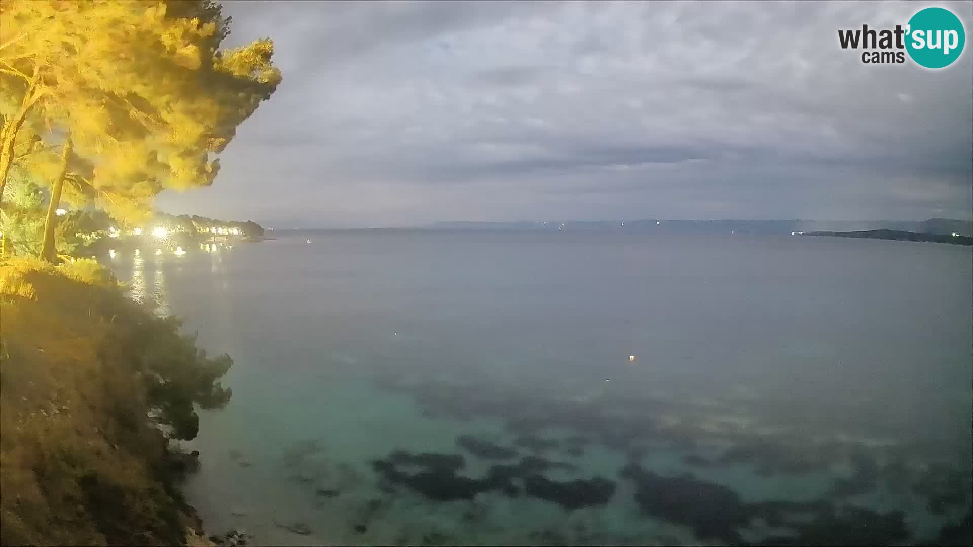 Webcam Potočine Beach Bol – Live View of Borak Beach, Brač Island