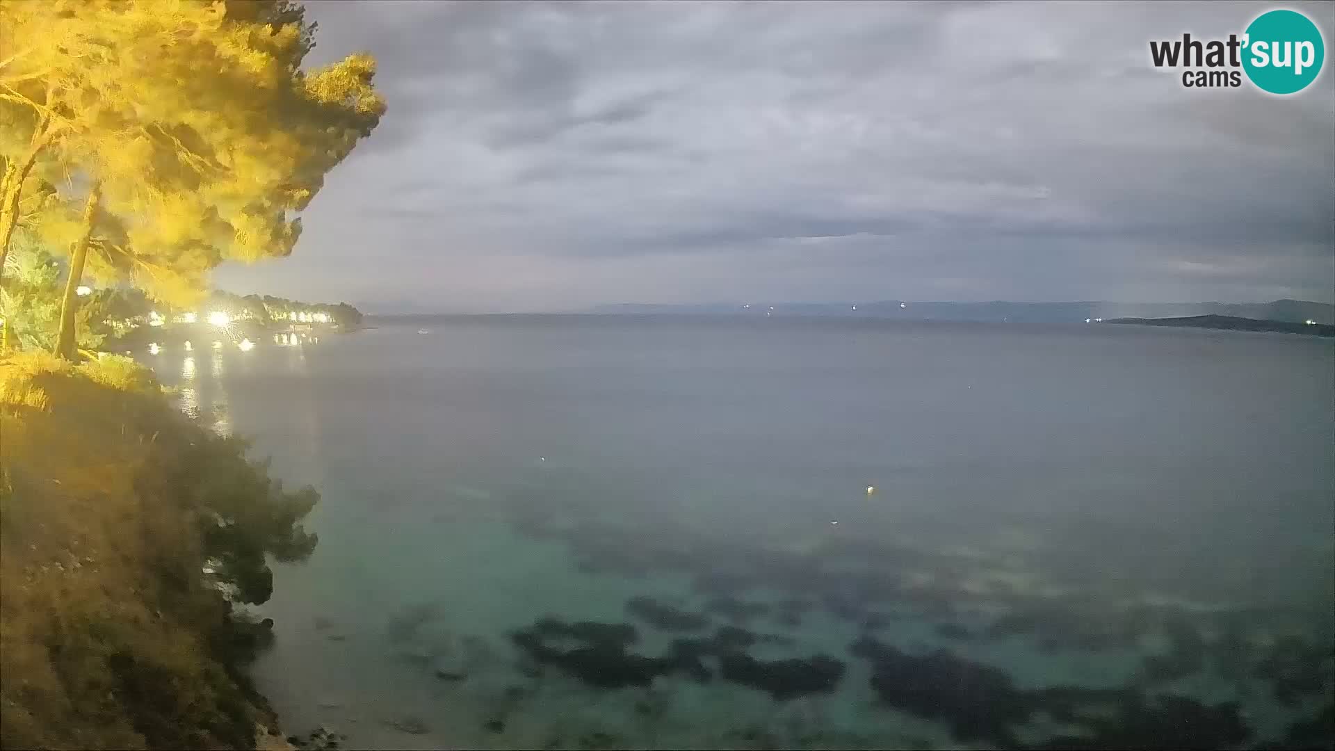 Webcam Potočine Beach Bol – Live View of Borak Beach, Brač Island