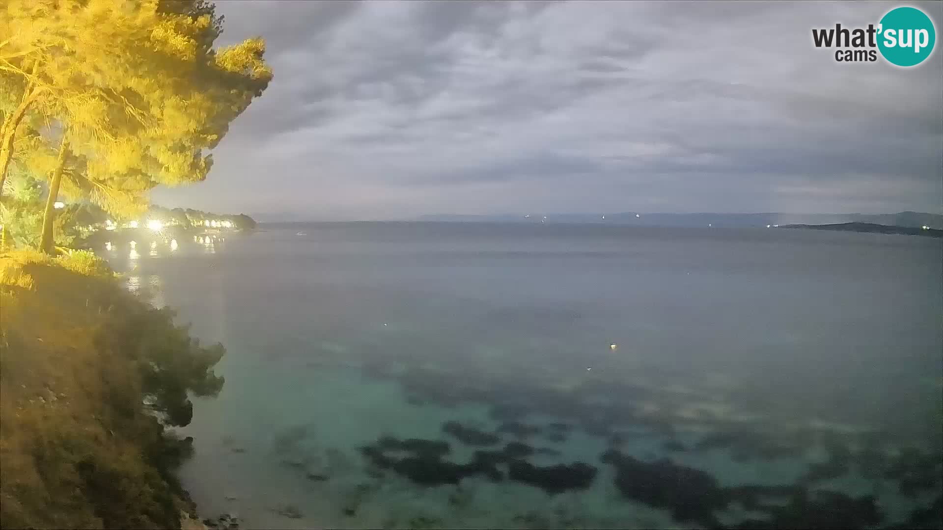 Webcam Potočine Beach Bol – Live View of Borak Beach, Brač Island